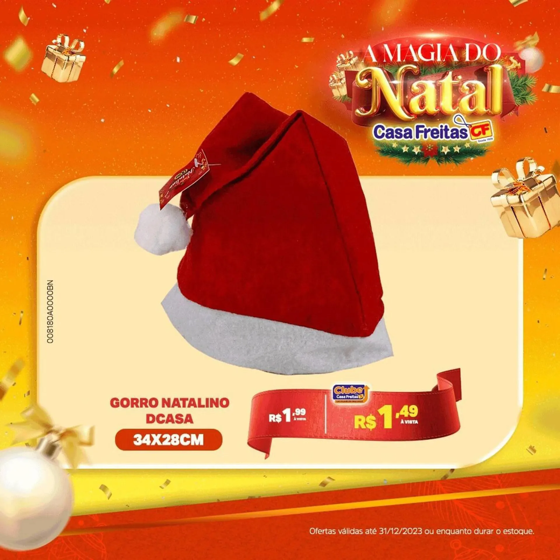 Encarte de Catálogo Casa Freitas 14 de novembro até 31 de dezembro 2023 - Pagina 1