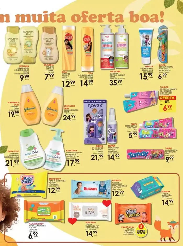 Encarte de Ofertas e promoções atuais 1 de março até 31 de março 2025 - Pagina 45