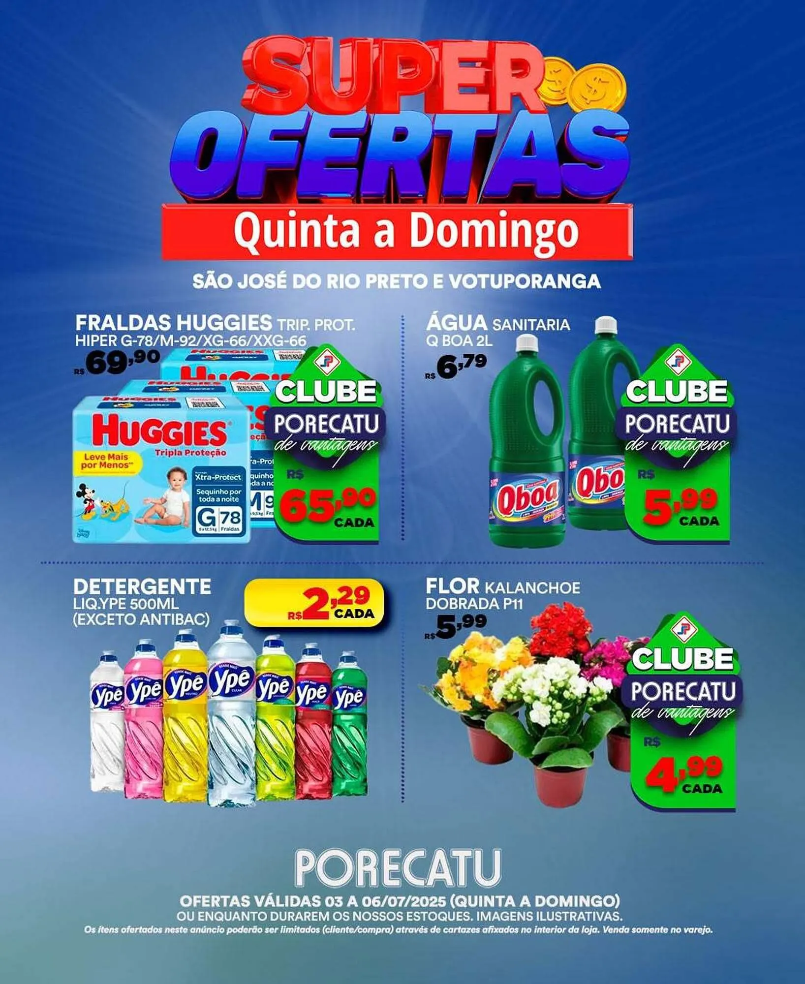 Encarte de Catálogo Supermercado Porecatu 3 de julho até 3 de julho 2025 - Pagina 5