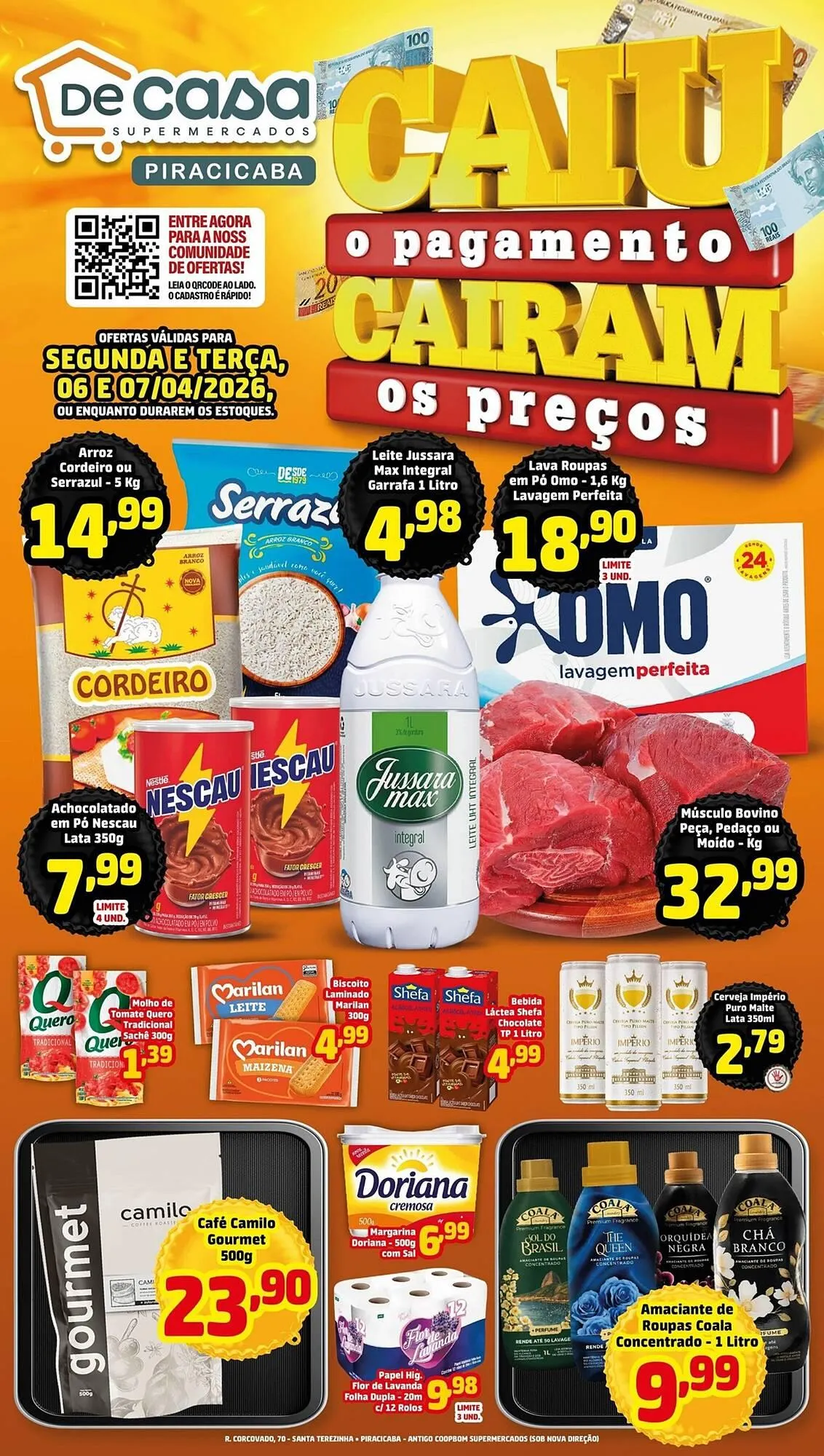 Encarte de Tabloide CoopBom 6 de abril até 7 de abril 2026 - Pagina 1