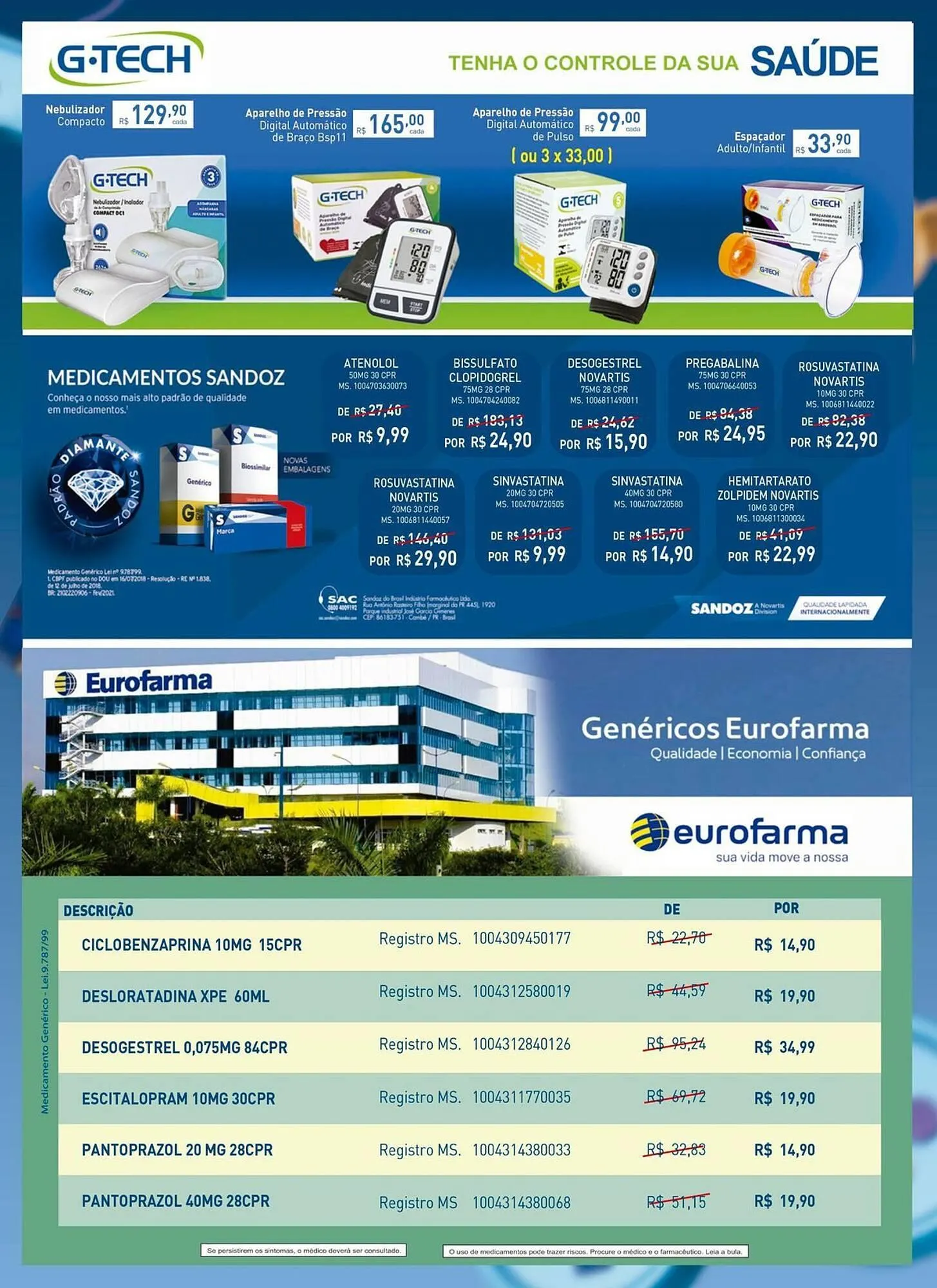 Encarte de Catálogo Tchê Farmácias 1 de outubro até 31 de outubro 2025 - Pagina 7