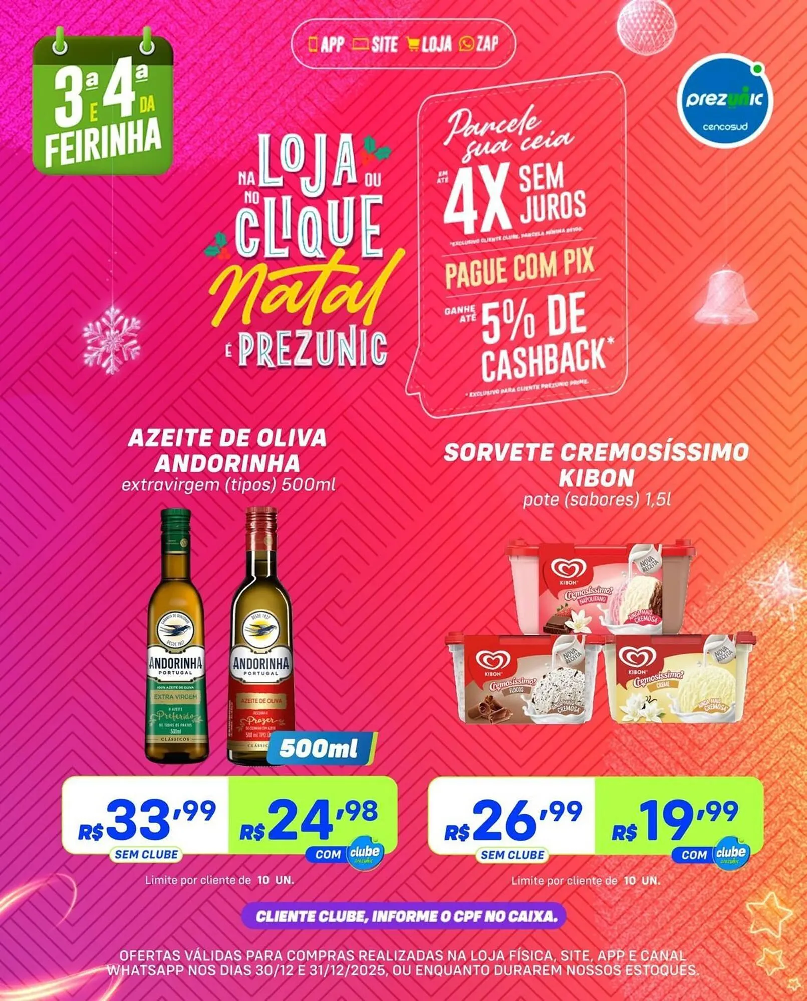 Encarte de Encarte Prezunic 30 de dezembro até 31 de dezembro 2025 - Pagina 5