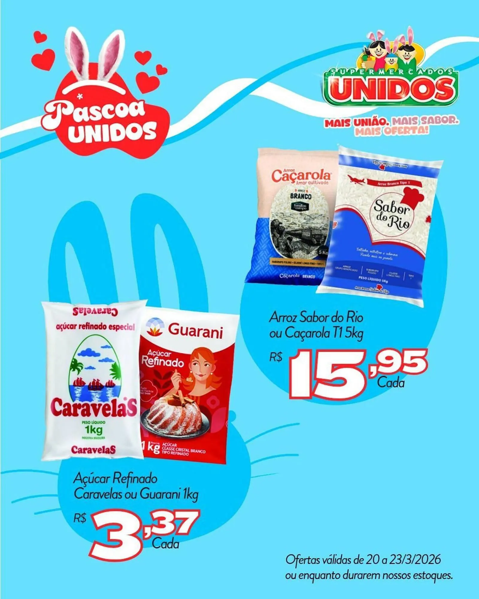 Encarte de Encarte Supermercados Unidos 20 de março até 23 de março 2026 - Pagina 1