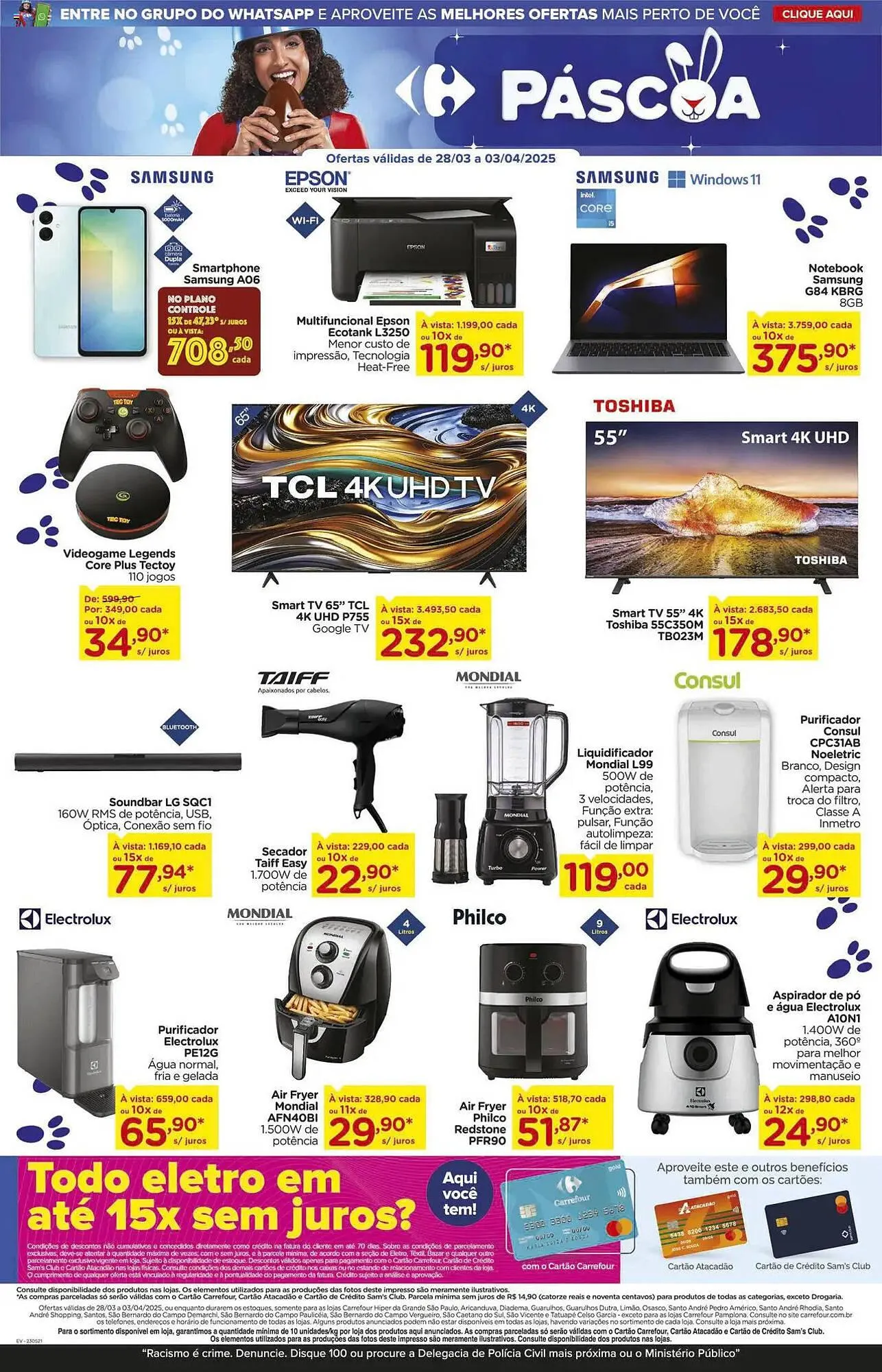 Encarte de Catálogo Carrefour 28 de março até 3 de abril 2025 - Pagina 12