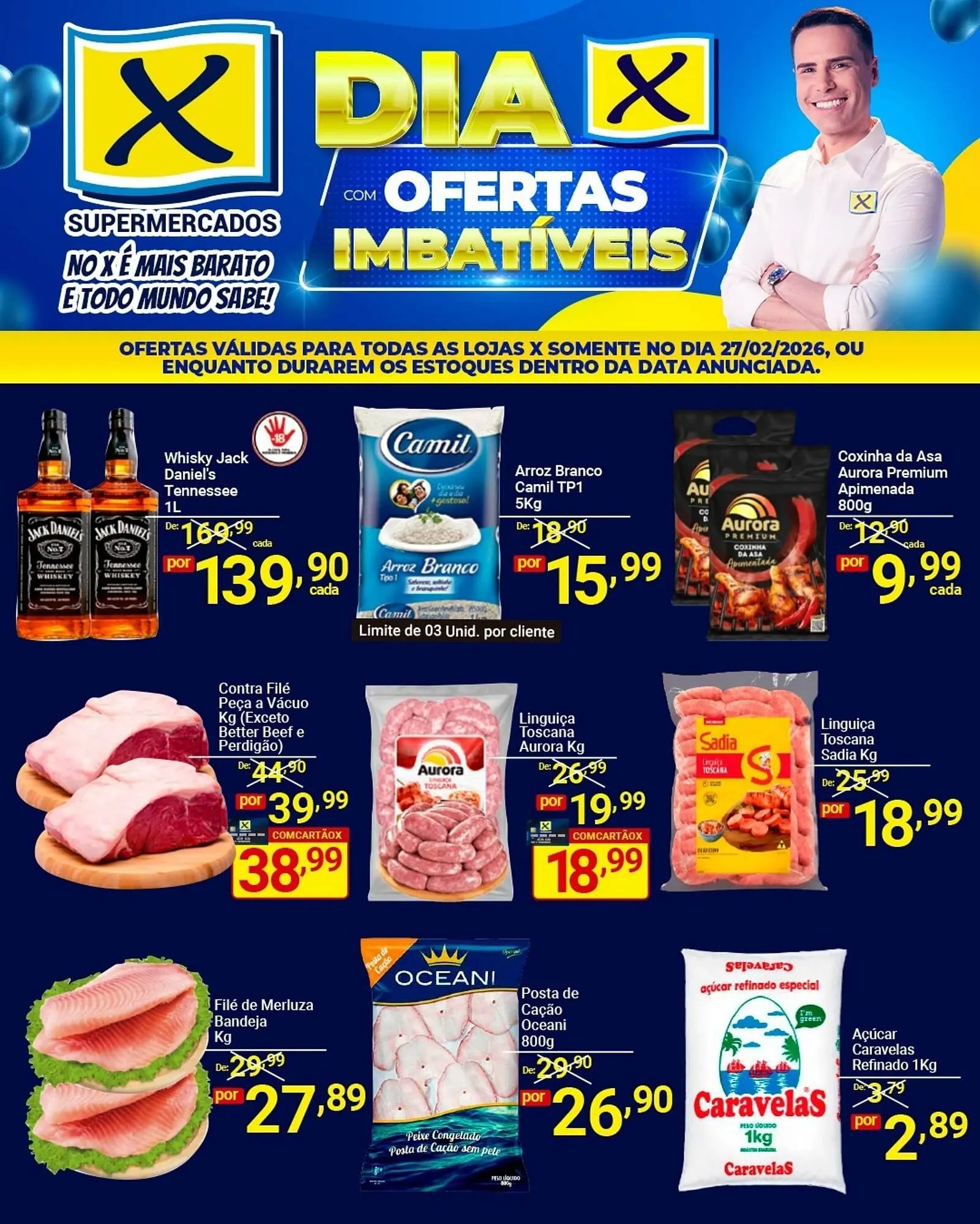 Encarte de Tabloide Boa Supermercados 27 de fevereiro até 2 de março 2026 - Pagina 1