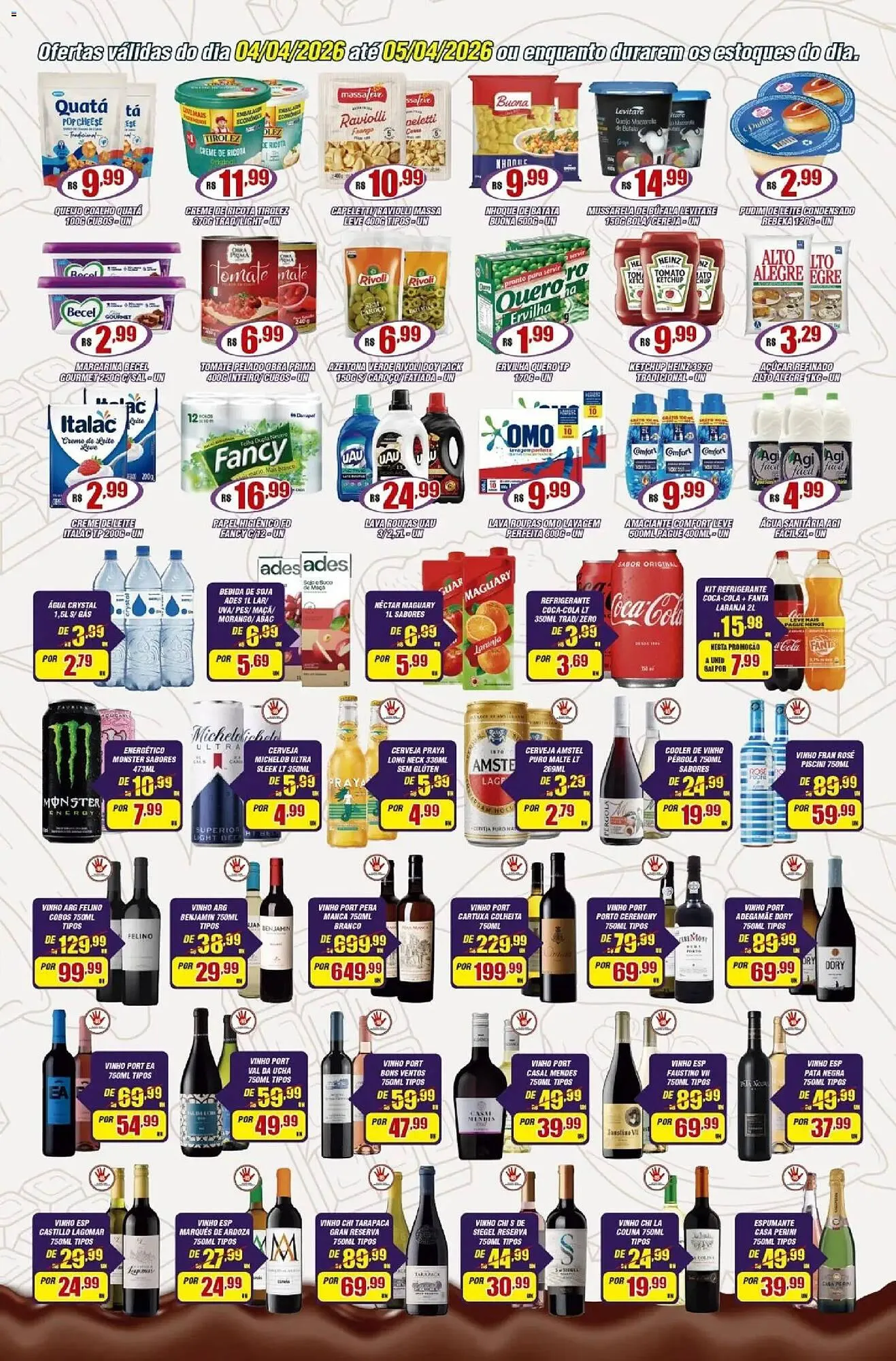 Encarte de Catálogo Violeta Supermercados 4 de abril até 6 de abril 2026 - Pagina 3