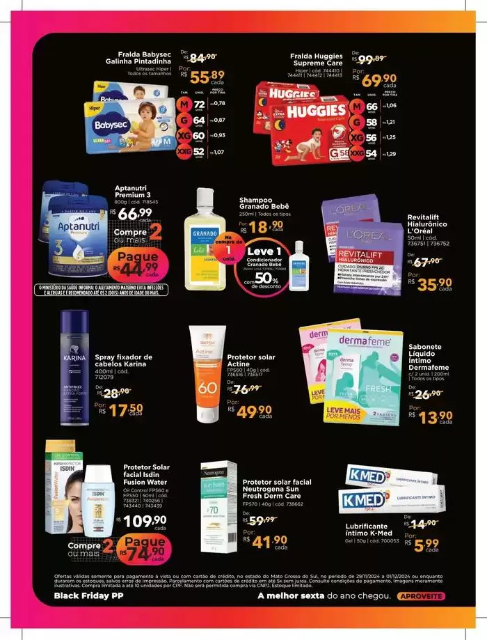 Encarte de Folheto PP BF - Novembro 2024 - MS 29 de novembro até 1 de dezembro 2024 - Pagina 2