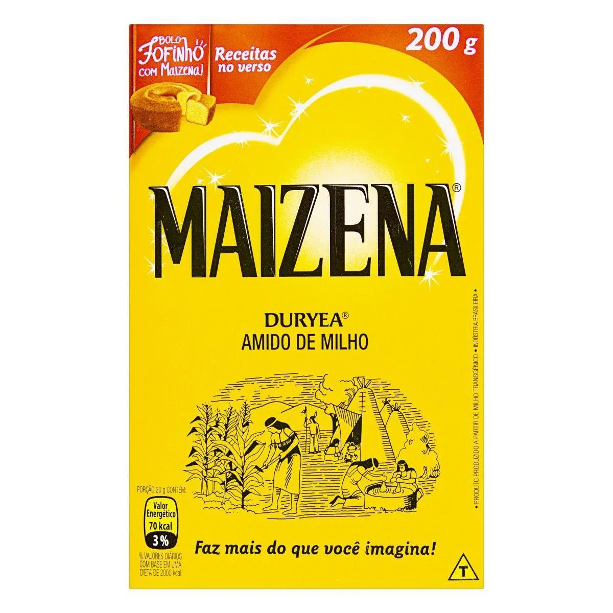 Amido de Milho caixa 200g - Maizena