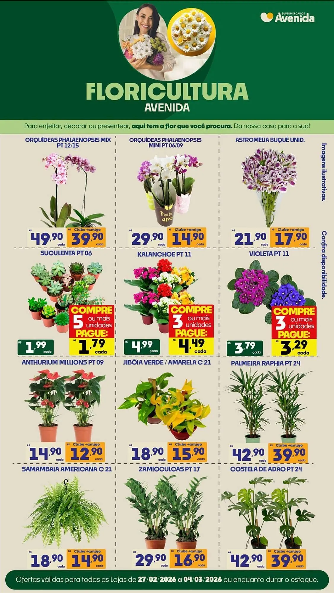 Encarte de Catálogo Supermercados Avenida 27 de fevereiro até 4 de março 2026 - Pagina 1