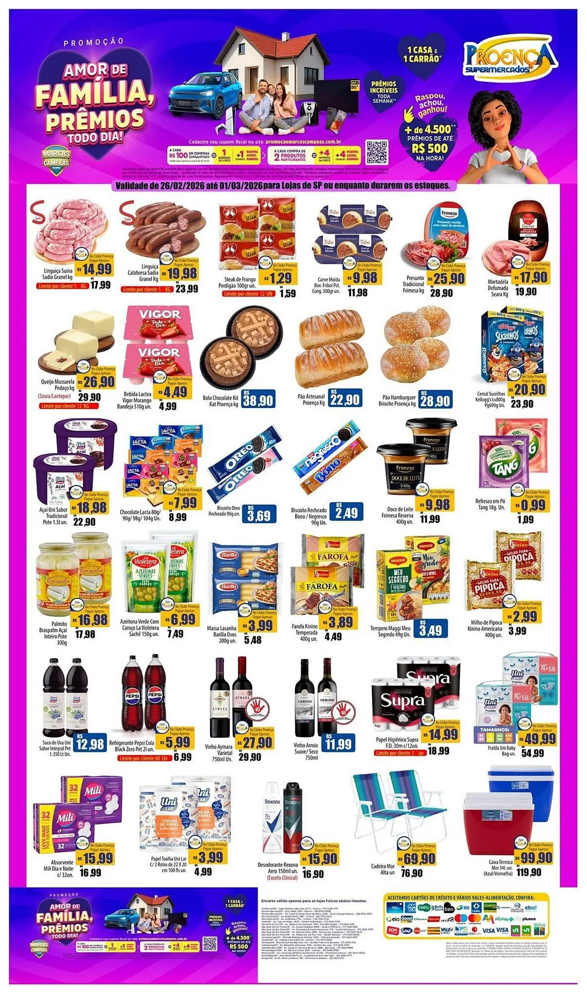 Encarte de Catálogo Proença Supermercados 26 de fevereiro até 1 de março 2026 - Pagina 2