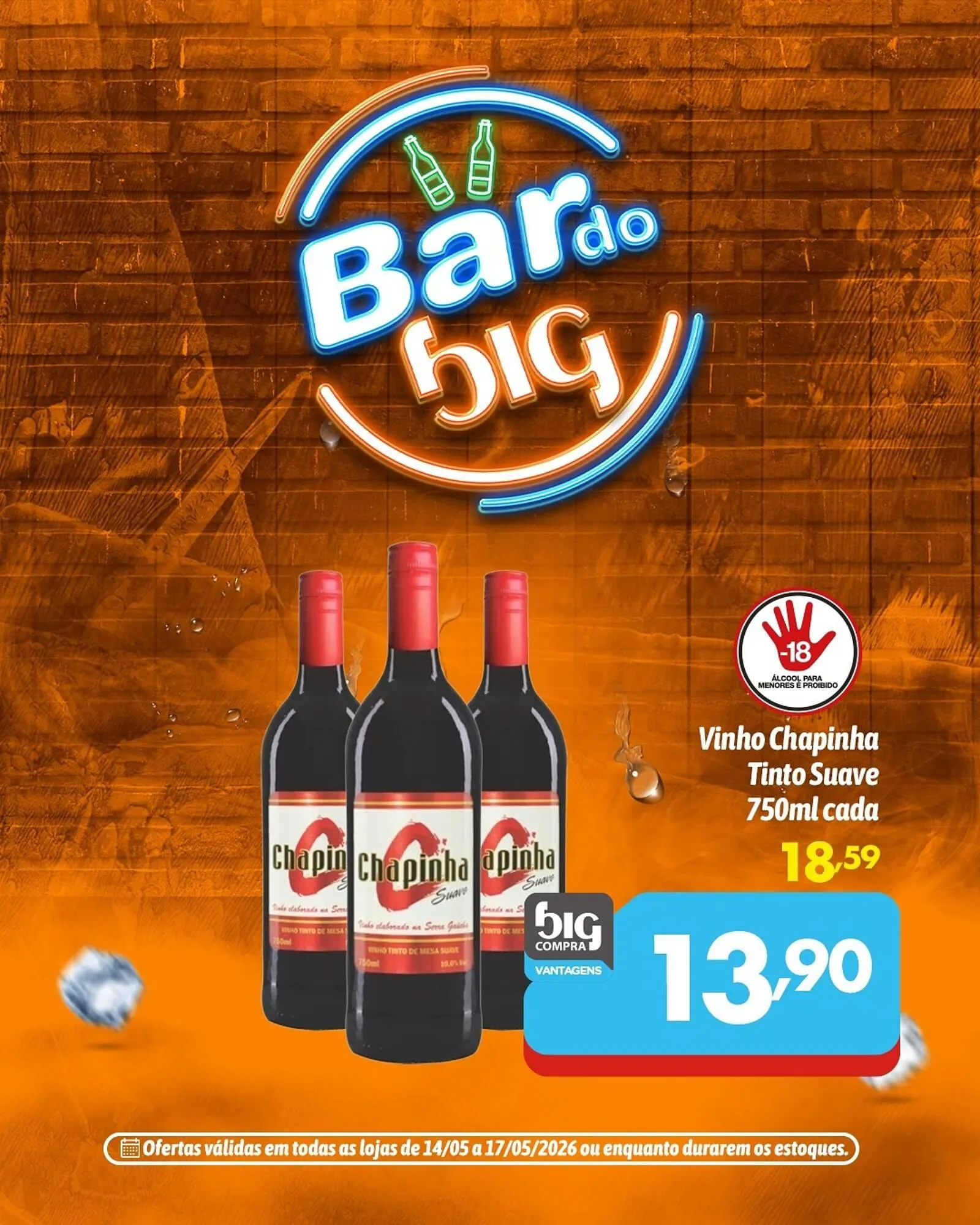 Encarte de Catálogo Supermercados Big Compra 14 de maio até 18 de maio 2026 - Pagina 3