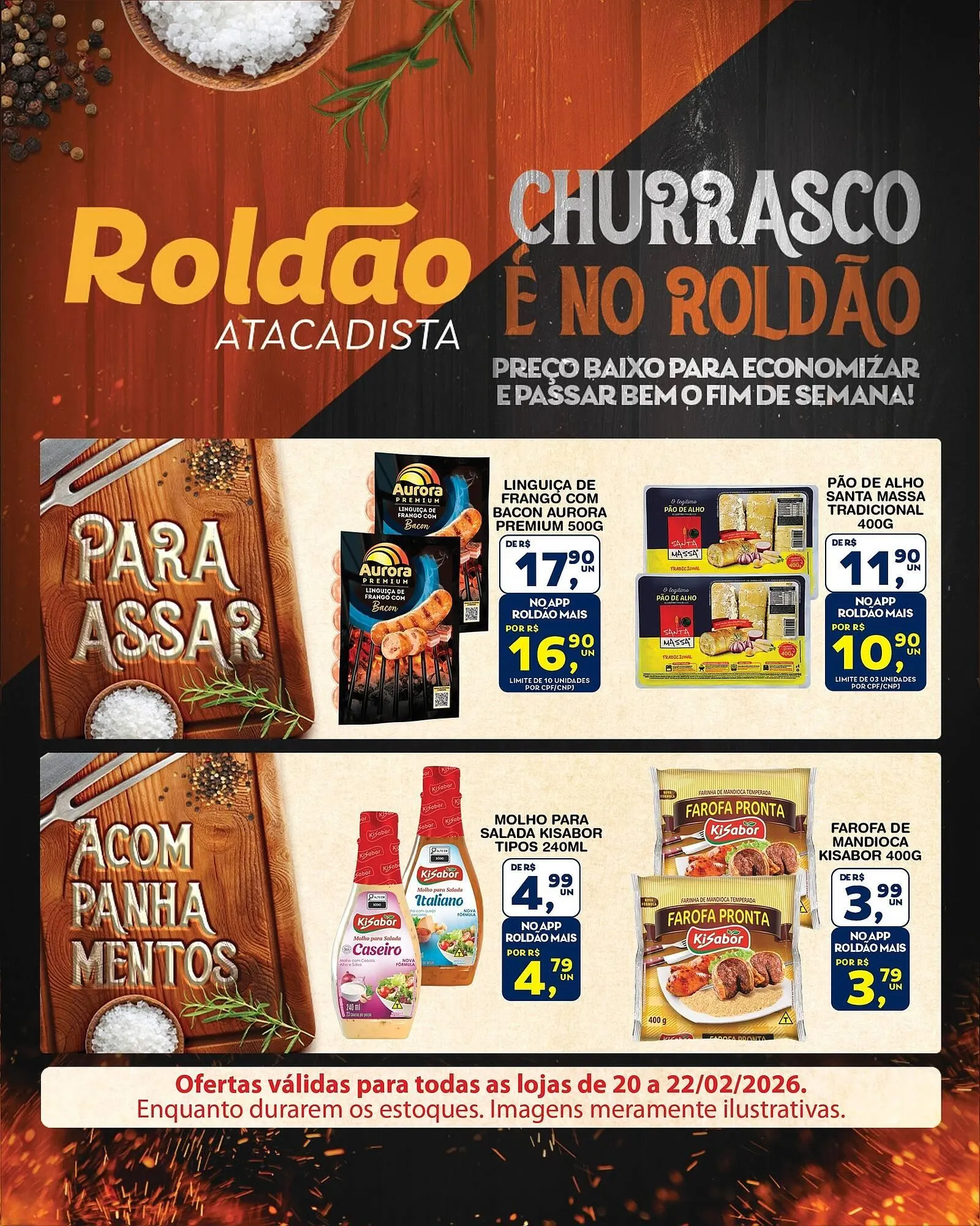 Encarte de Folheto Roldão 20 de fevereiro até 22 de fevereiro 2026 - Pagina 2