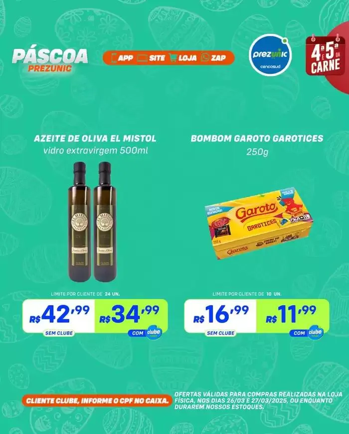 Encarte de Ofertas especiais atraentes para todos 26 de março até 27 de março 2025 - Pagina 7