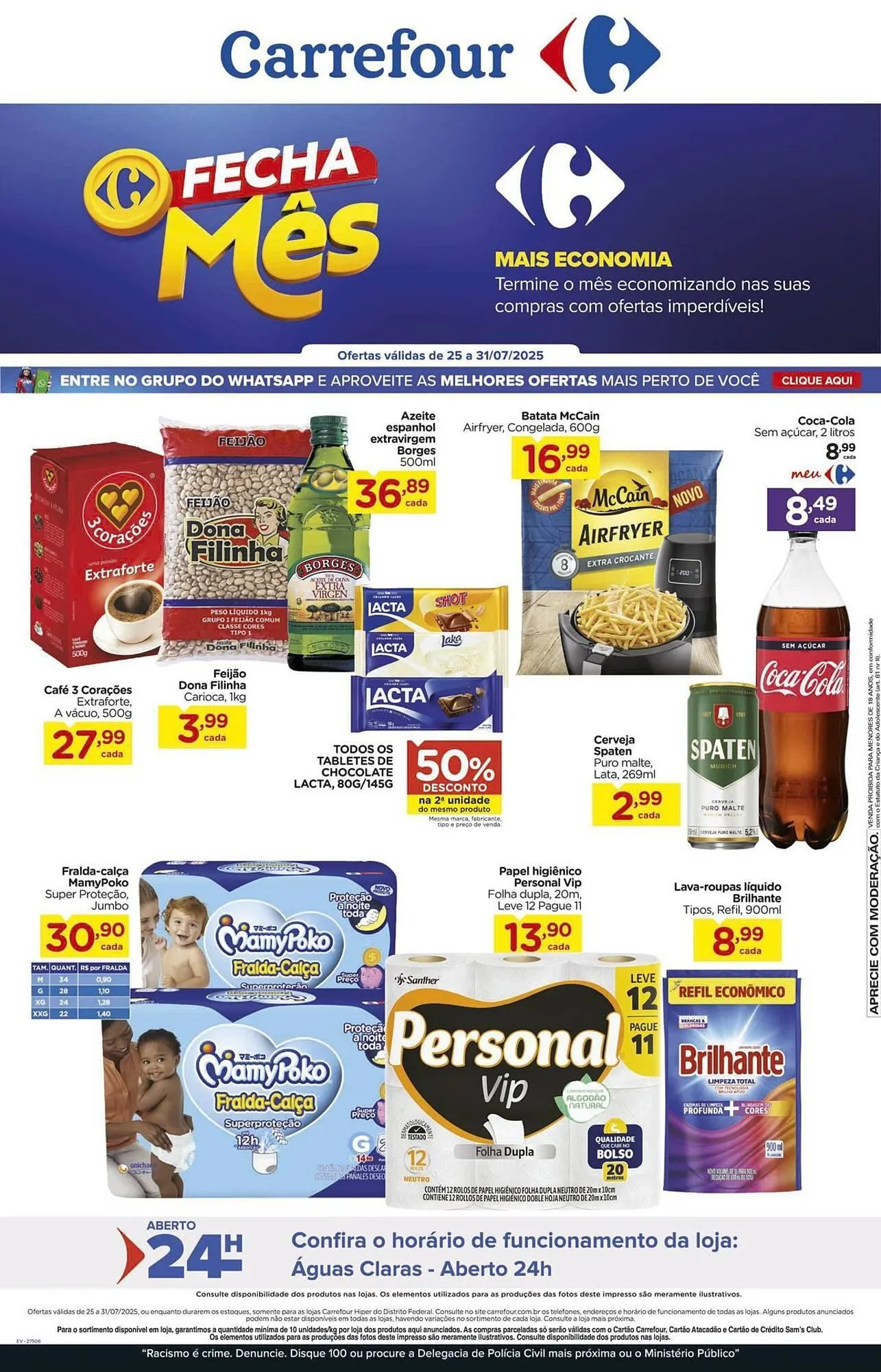 Encarte de Catálogo Carrefour 28 de julho até 31 de julho 2025 - Pagina 1