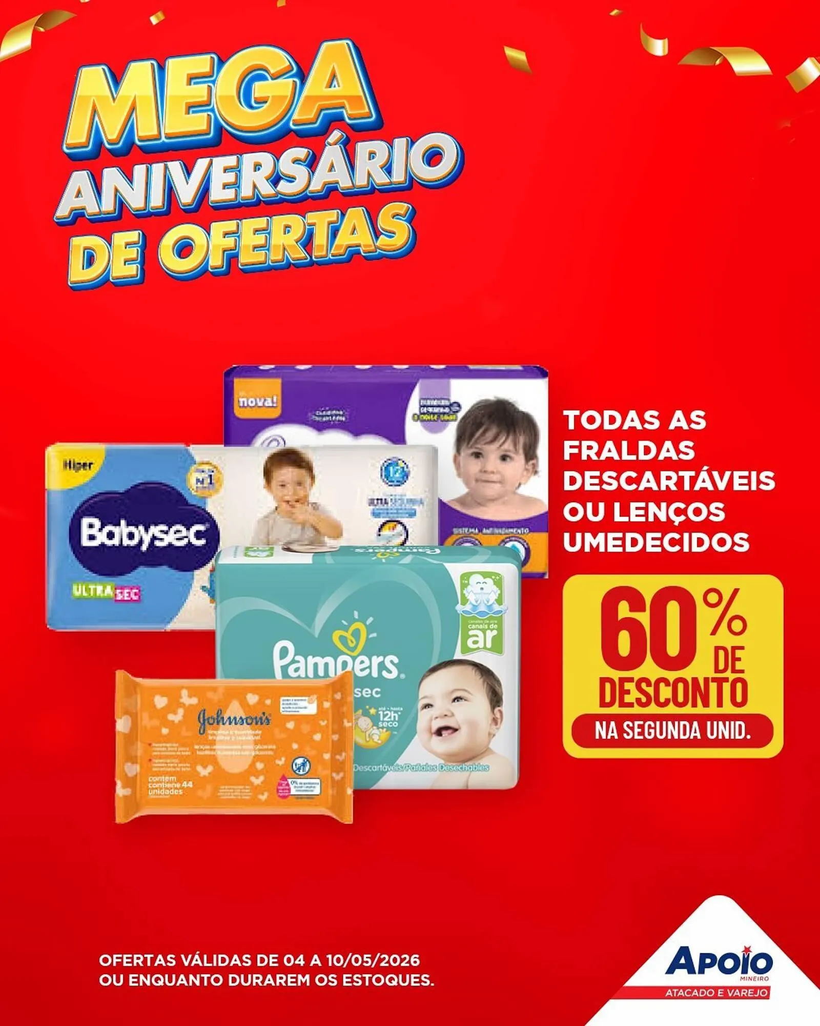 Encarte de Folheto Apoio Mineiro 5 de maio até 10 de maio 2026 - Pagina 1