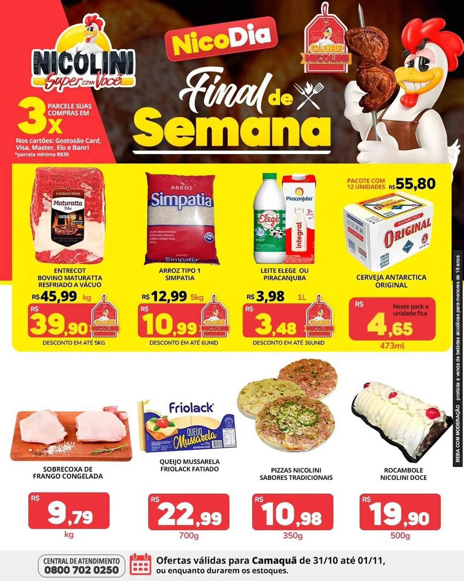 Encarte de Catálogo Super Nicolini 31 de outubro até 1 de novembro 2025 - Pagina 6