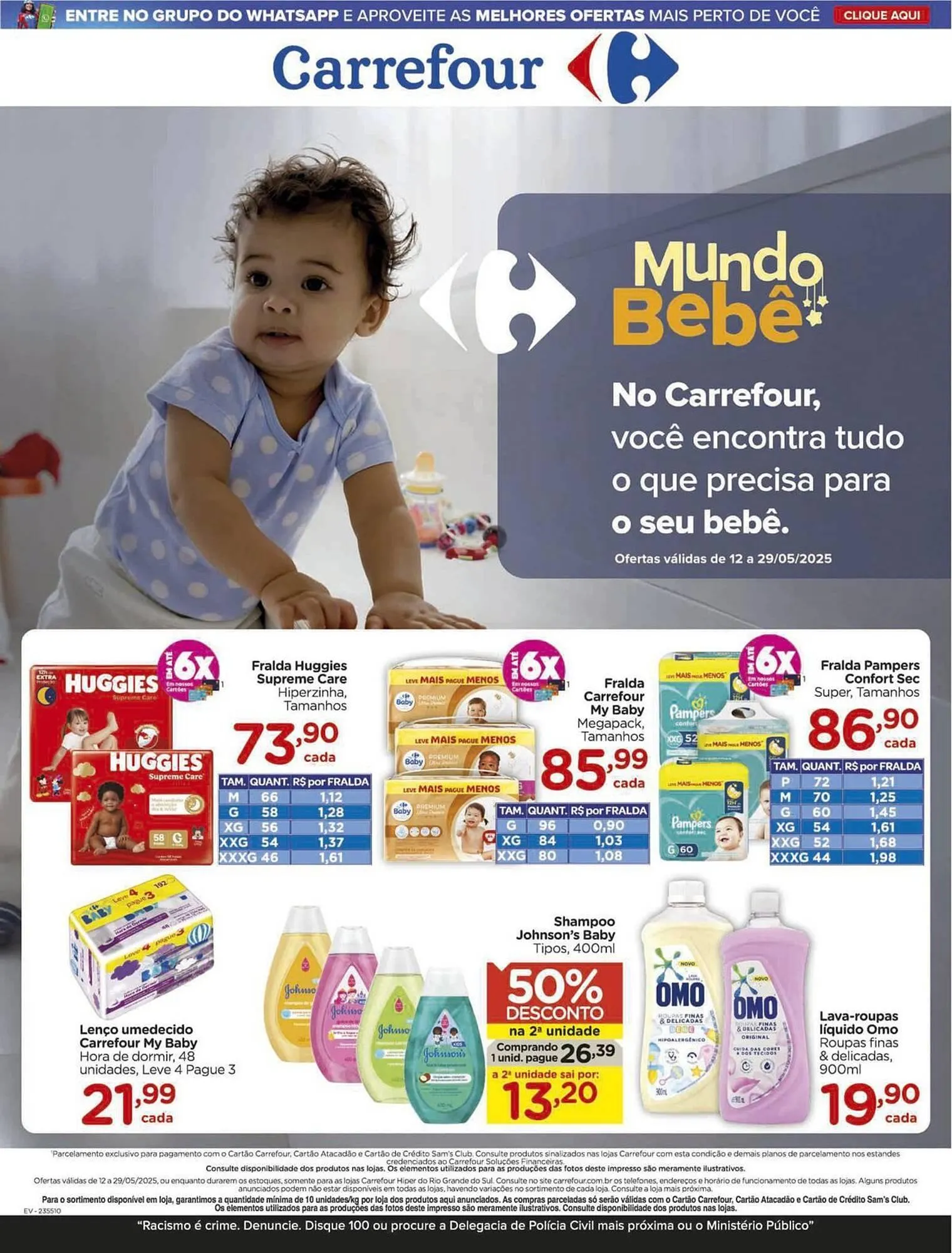 Encarte de Catálogo Carrefour 12 de maio até 29 de maio 2025 - Pagina 1