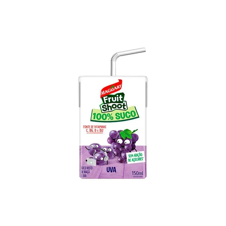 Suco Misto Maguary 100% Fruit Shoot Uva 150ml