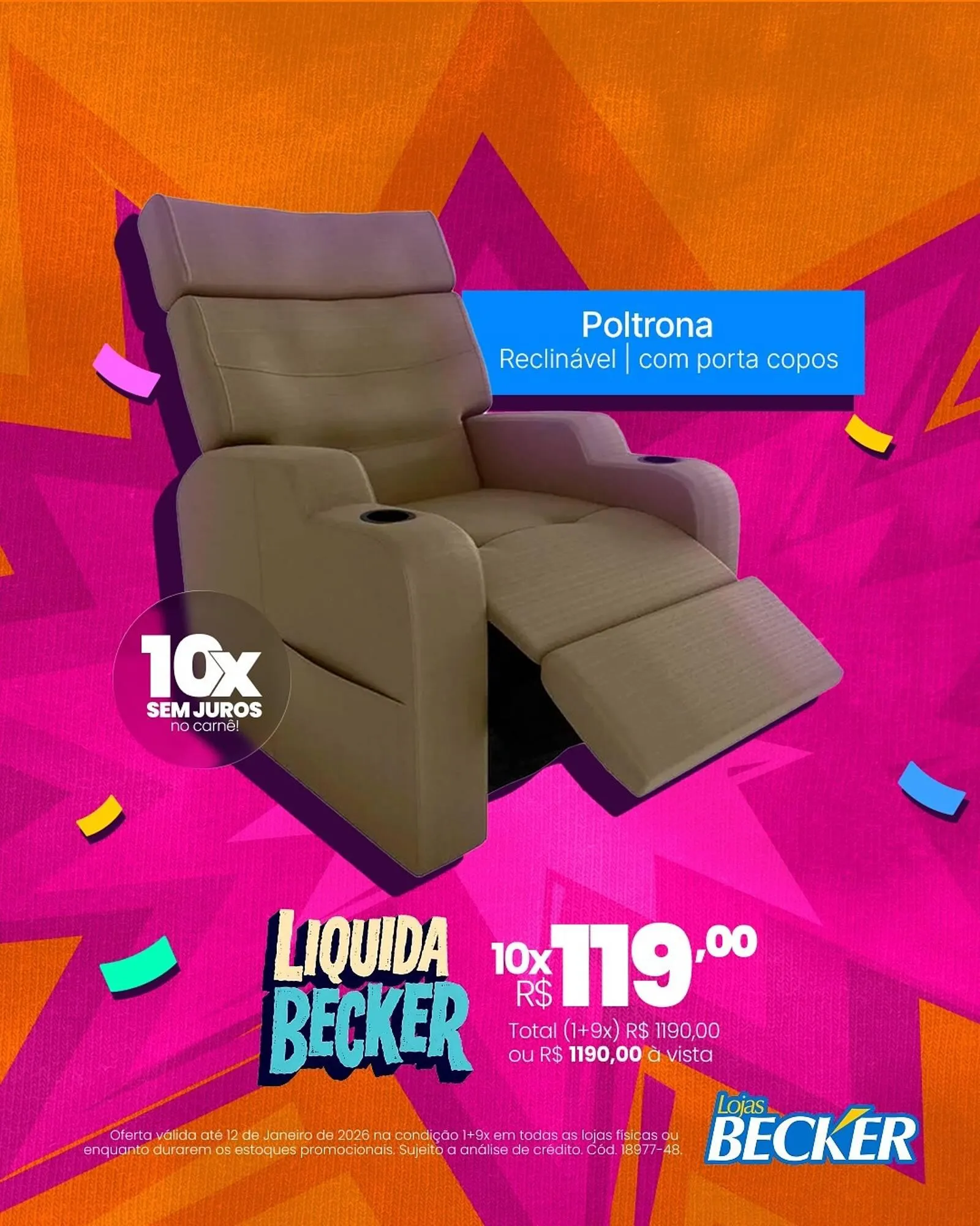 Encarte de Folheto Lojas Becker 9 de janeiro até 12 de janeiro 2026 - Pagina 2