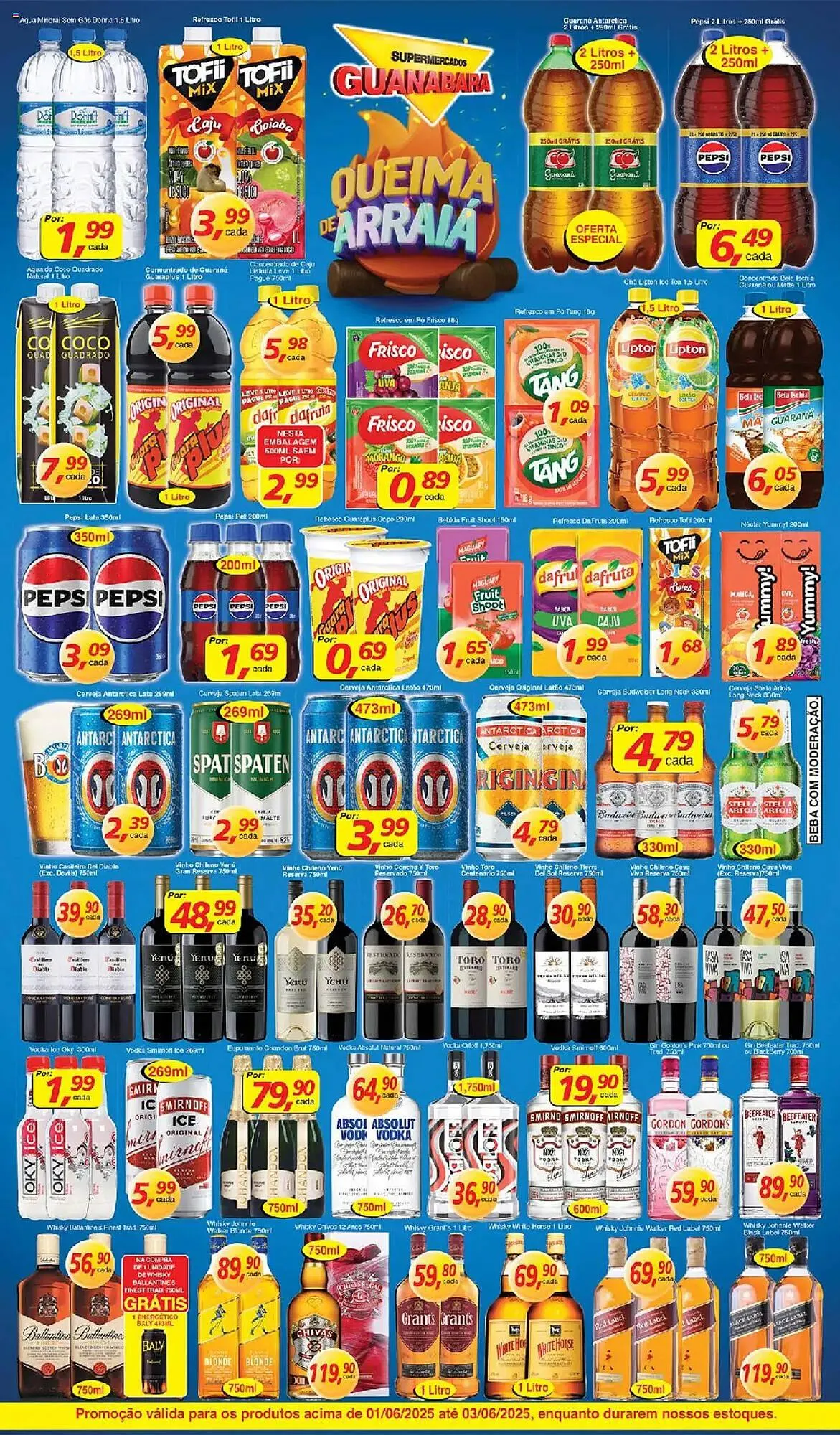 Encarte de Catálogo Supermercados Guanabara 1 de junho até 4 de junho 2025 - Pagina 6