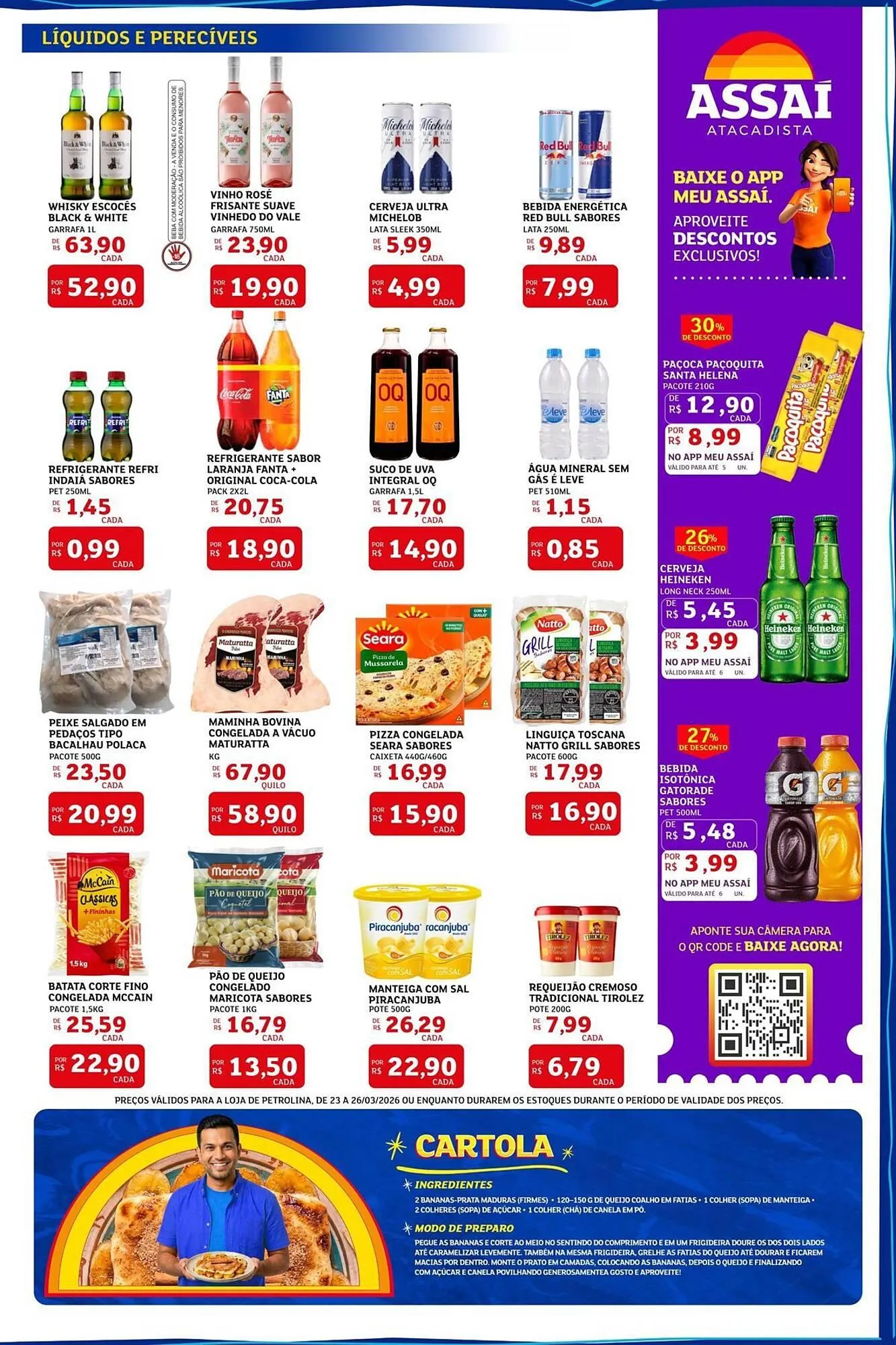 Encarte de Encarte Assaí Atacadista 23 de março até 26 de março 2026 - Pagina 3