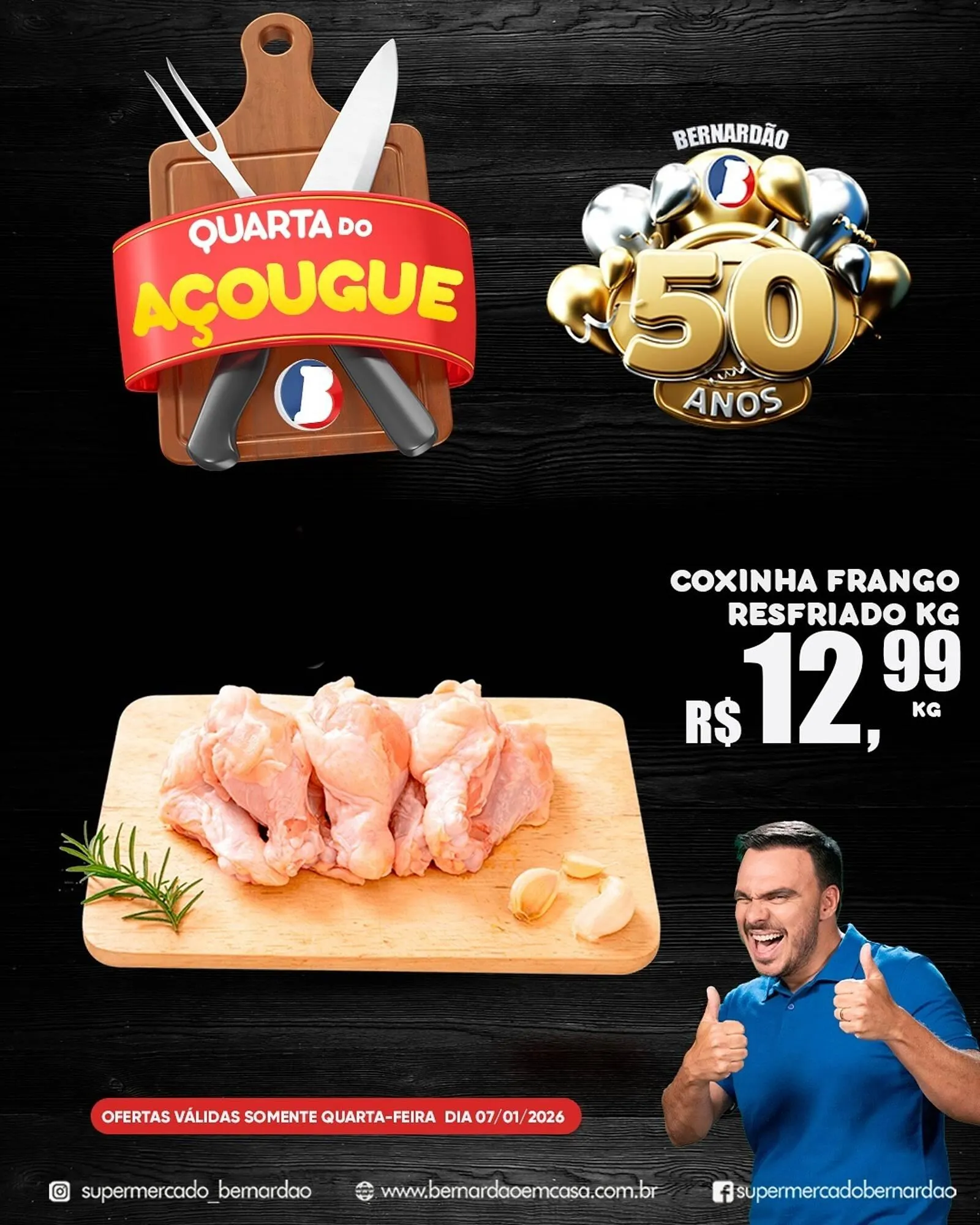 Encarte de Catálogo Supermercado Bernardão 7 de janeiro até 7 de janeiro 2026 - Pagina 1