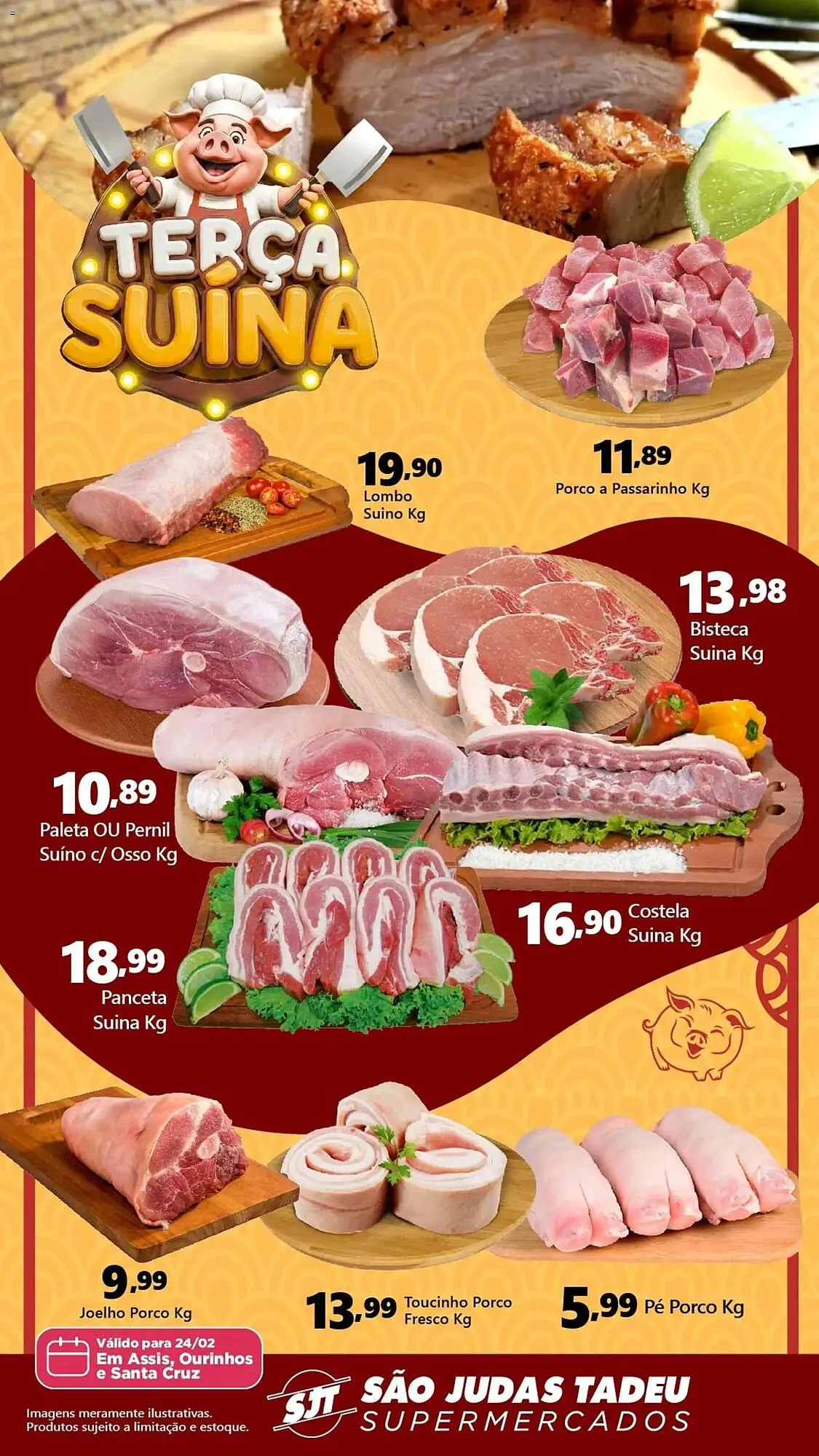 Encarte de Folheto São Judas Tadeu 24 de fevereiro até 24 de fevereiro 2026 - Pagina 1