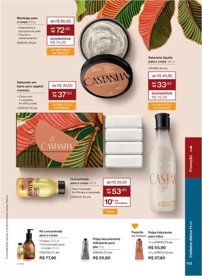 Encarte de Revista Natura Ciclo 18 11 de novembro até 31 de dezembro 2024 - Pagina 15