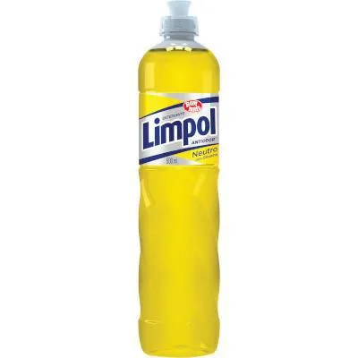 Detergente Líquido Neutro frasco 500ml - Limpol