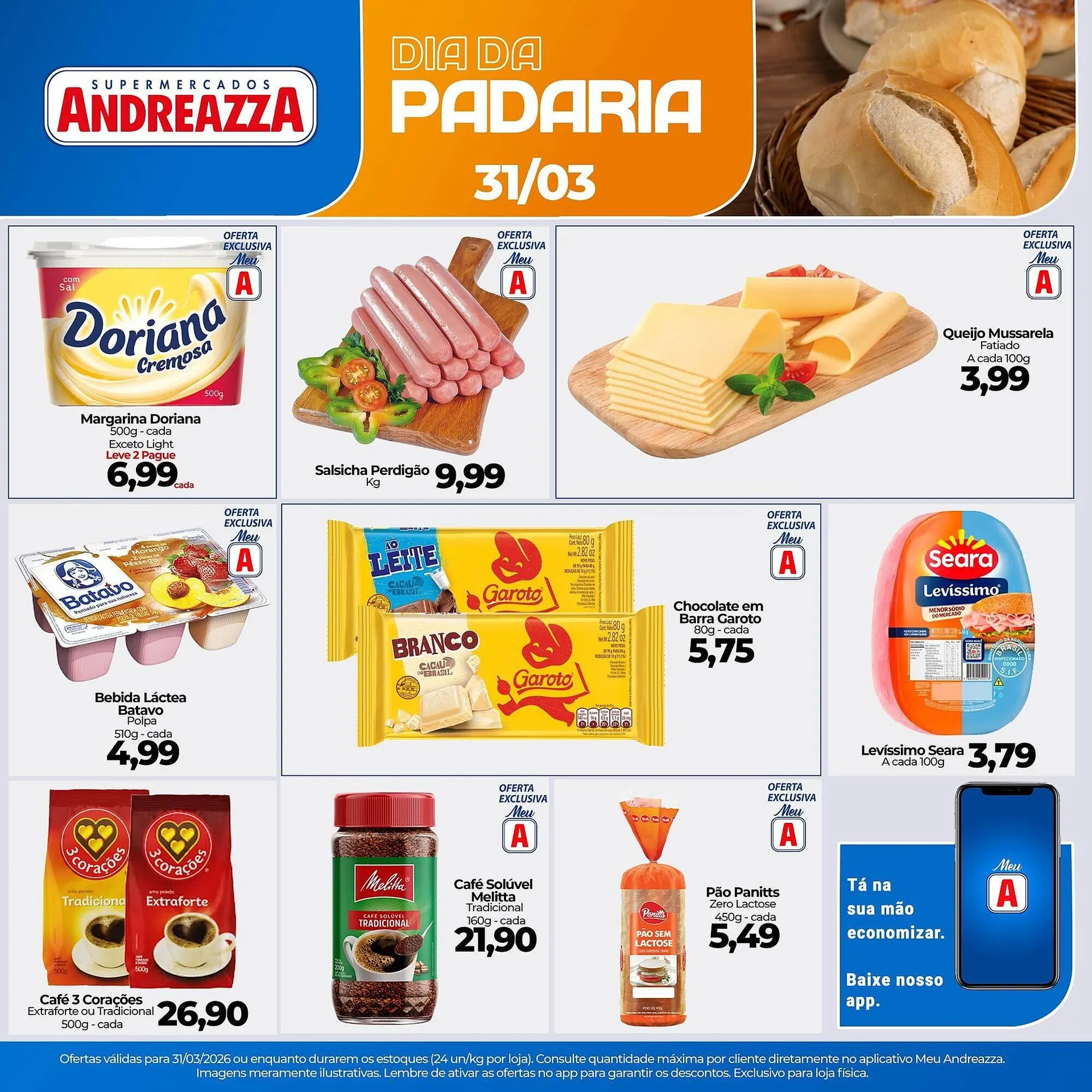 Encarte de Catálogo Supermercados Andreazza 31 de março até 31 de março 2026 - Pagina 2