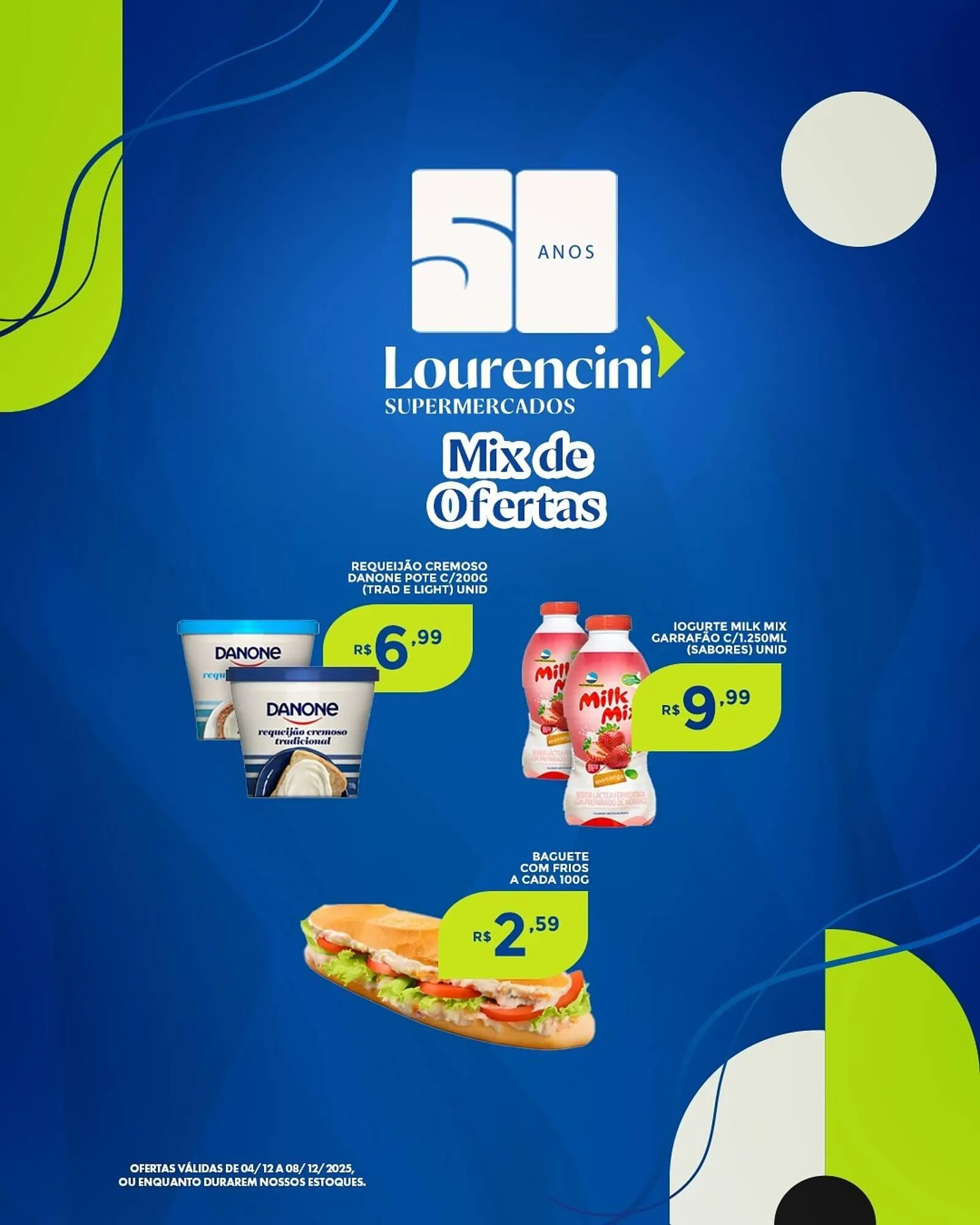Encarte de Catálogo Lourencini Supermercados 6 de dezembro até 8 de dezembro 2025 - Pagina 2