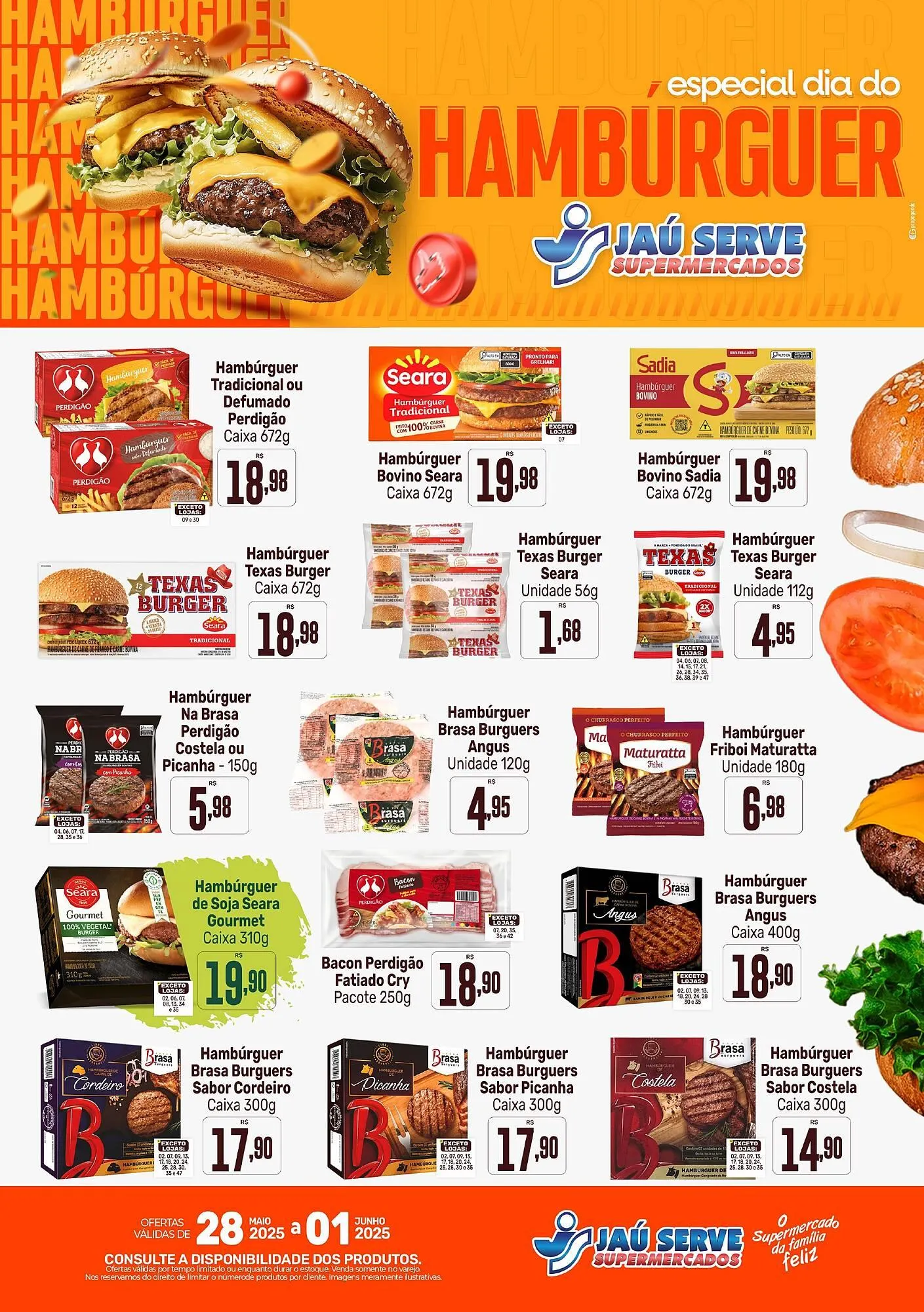 Encarte de Catálogo Supermercados Jau Serve 30 de maio até 1 de junho 2025 - Pagina 1