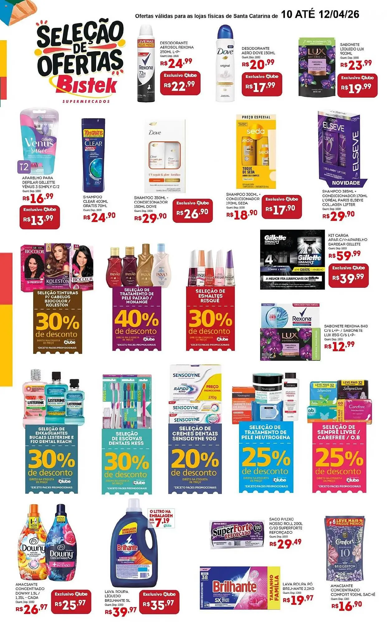 Encarte de Encarte Bistek Supermercados 10 de abril até 12 de abril 2026 - Pagina 2