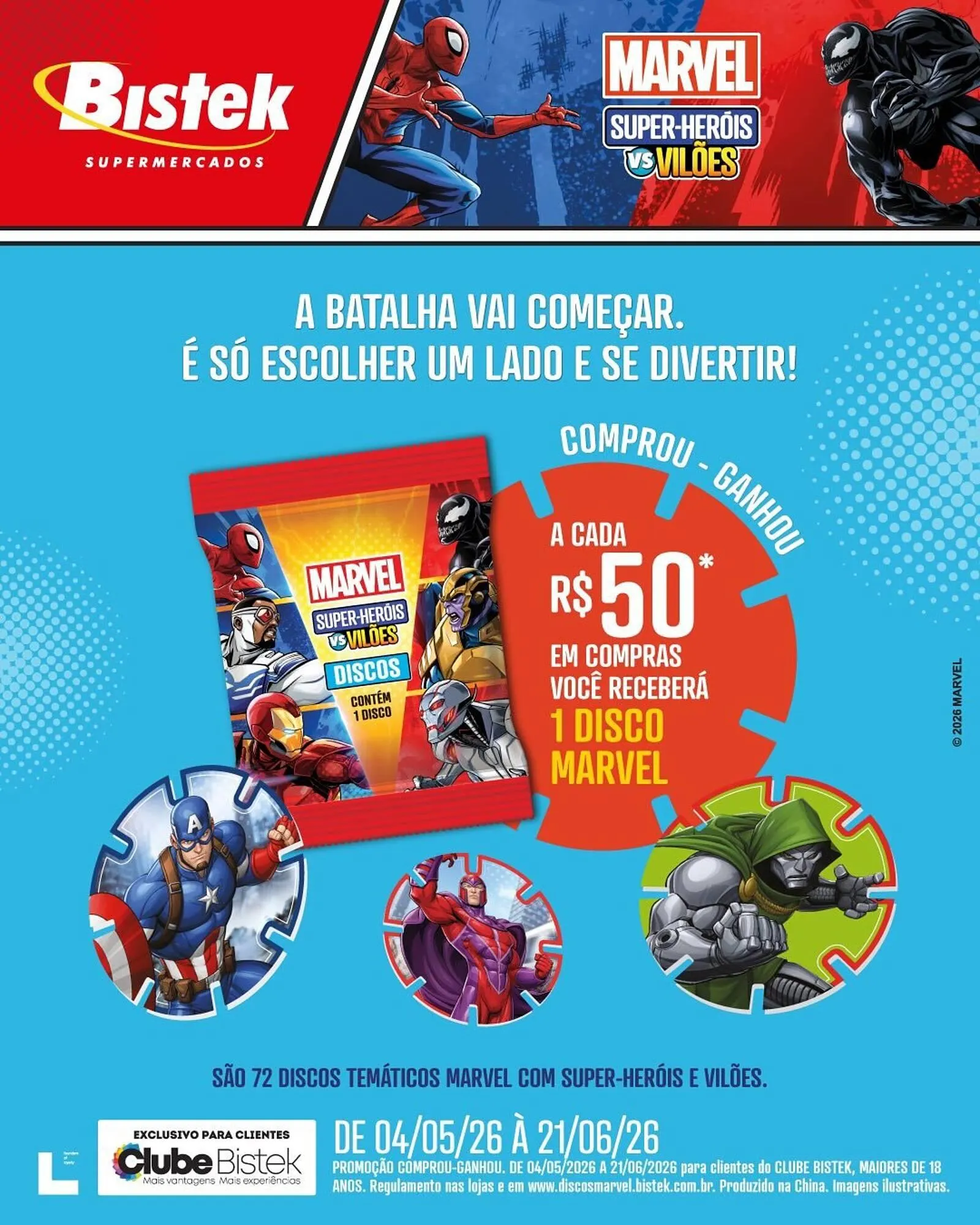 Encarte de Encarte Bistek Supermercados 4 de maio até 21 de maio 2026 - Pagina 2