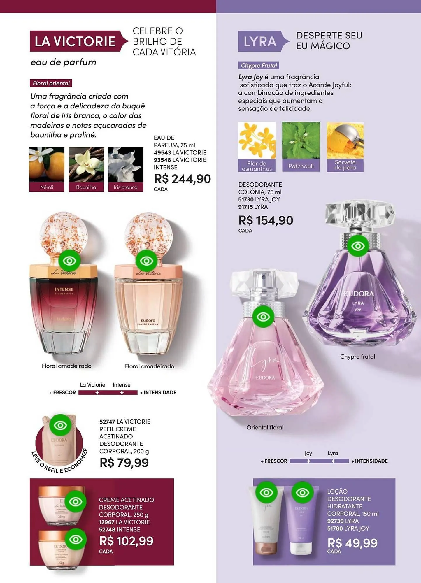 Encarte de Catálogo Eudora 4 de junho até 30 de junho 2025 - Pagina 100