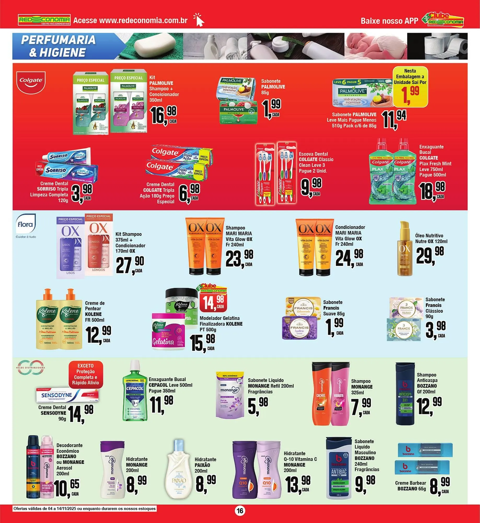 Encarte de Encarte Rede Economia 5 de novembro até 14 de novembro 2025 - Pagina 16