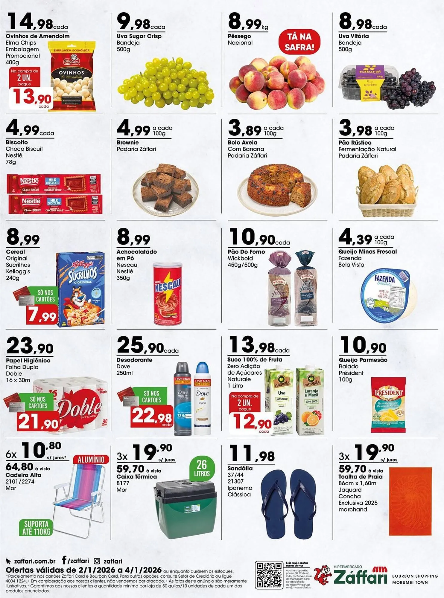Encarte de Encarte Zaffari 2 de janeiro até 4 de janeiro 2026 - Pagina 2