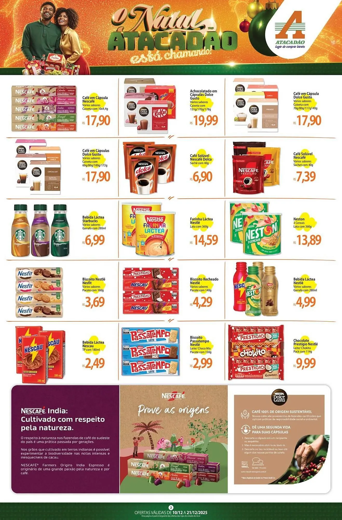 Encarte de Folheto Atacadão 10 de dezembro até 21 de dezembro 2025 - Pagina 2