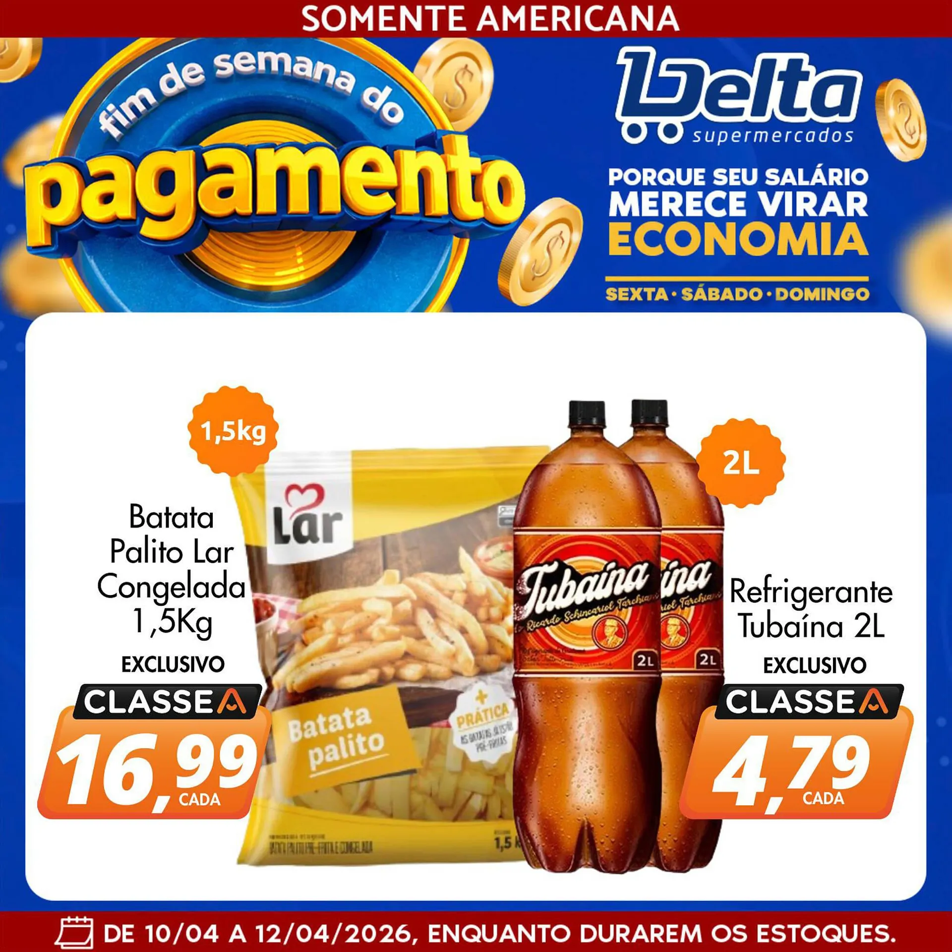 Encarte de Catálogo Delta Supermercados 10 de abril até 12 de abril 2026 - Pagina 4