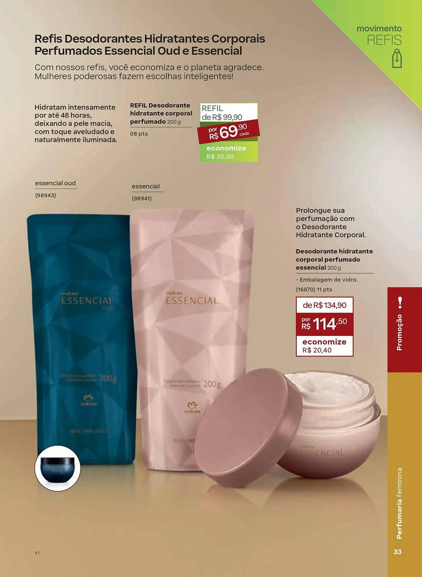 Encarte de Catálogo Natura 1 de janeiro até 31 de janeiro 2026 - Pagina 33