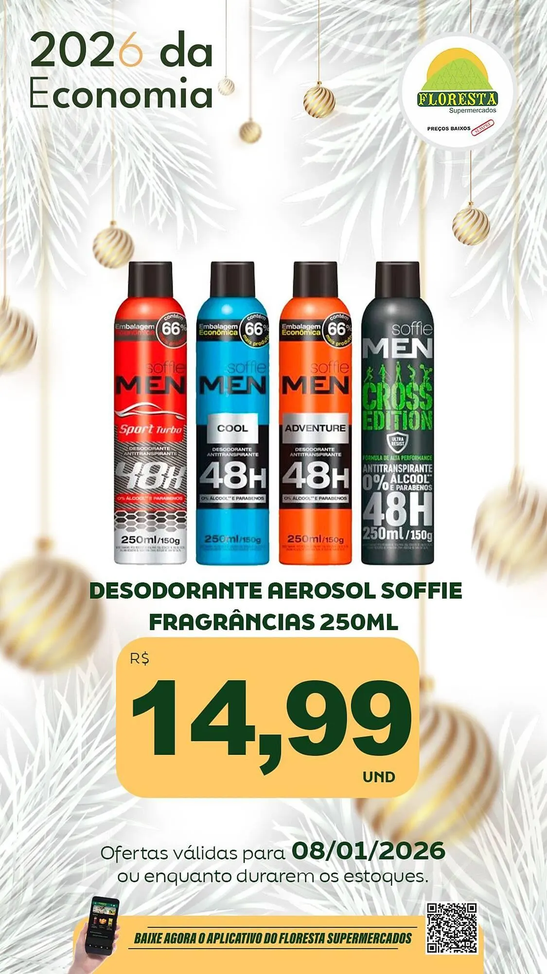 Encarte de Catálogo Floresta Supermercados 8 de janeiro até 8 de janeiro 2026 - Pagina 28