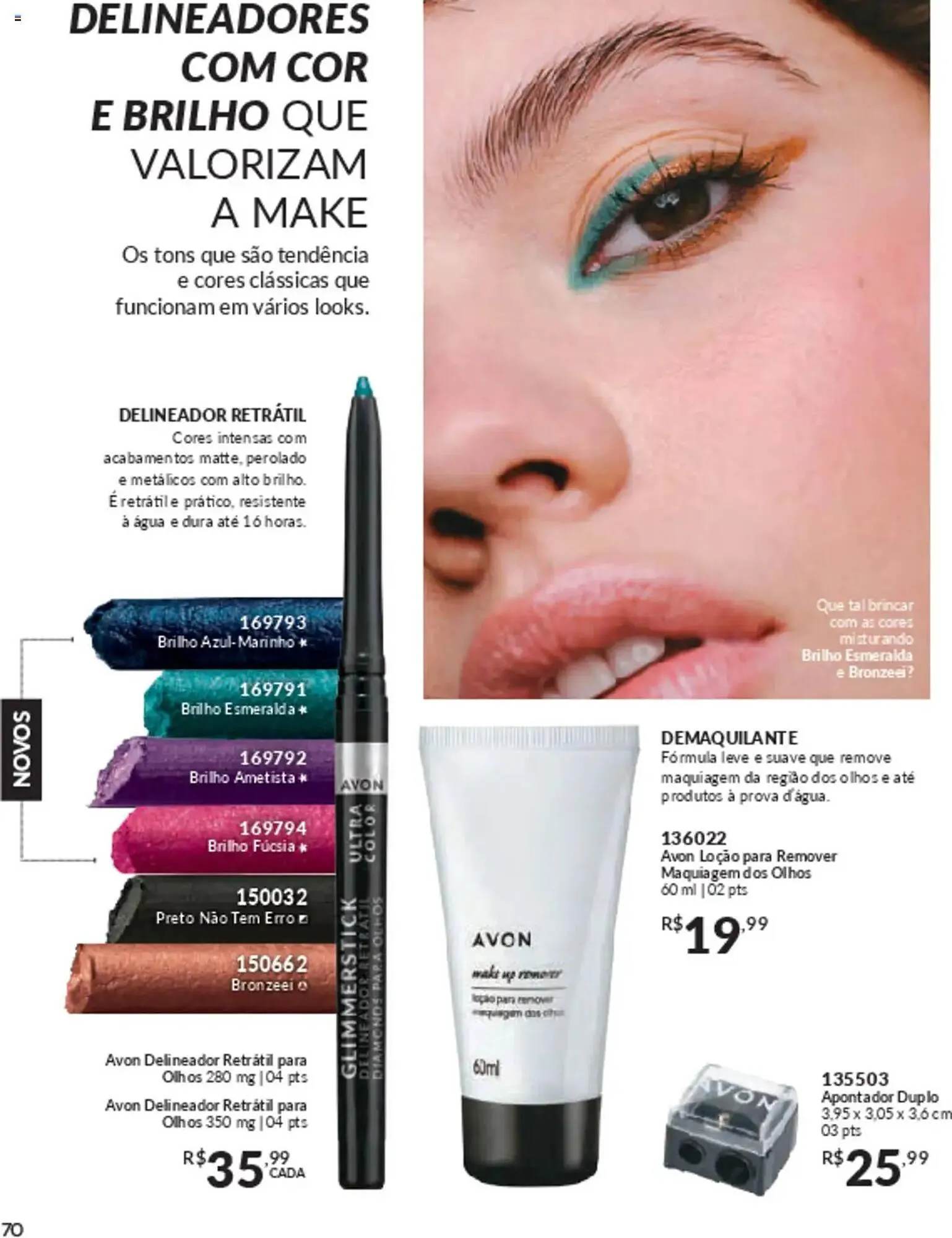 Encarte de Catálogo Avon 10 de março até 30 de junho 2025 - Pagina 70