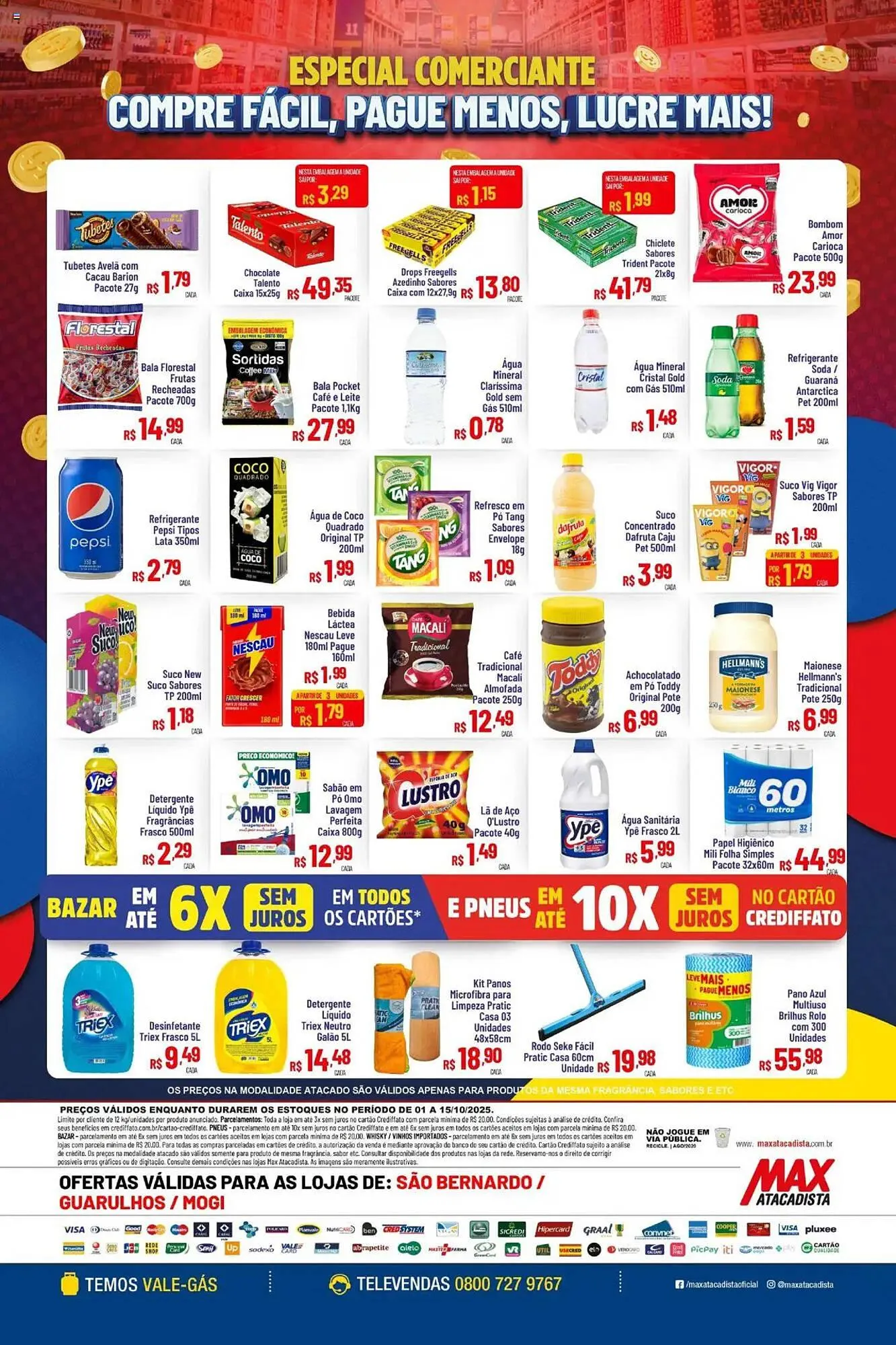 Encarte de Encarte Max Atacadista 1 de outubro até 15 de outubro 2025 - Pagina 4