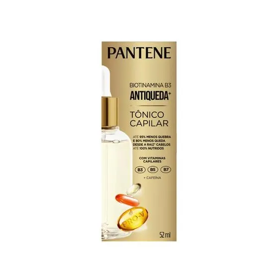 Tônico Capilar Pantene Antiqueda Biotinamina B3 52ml
