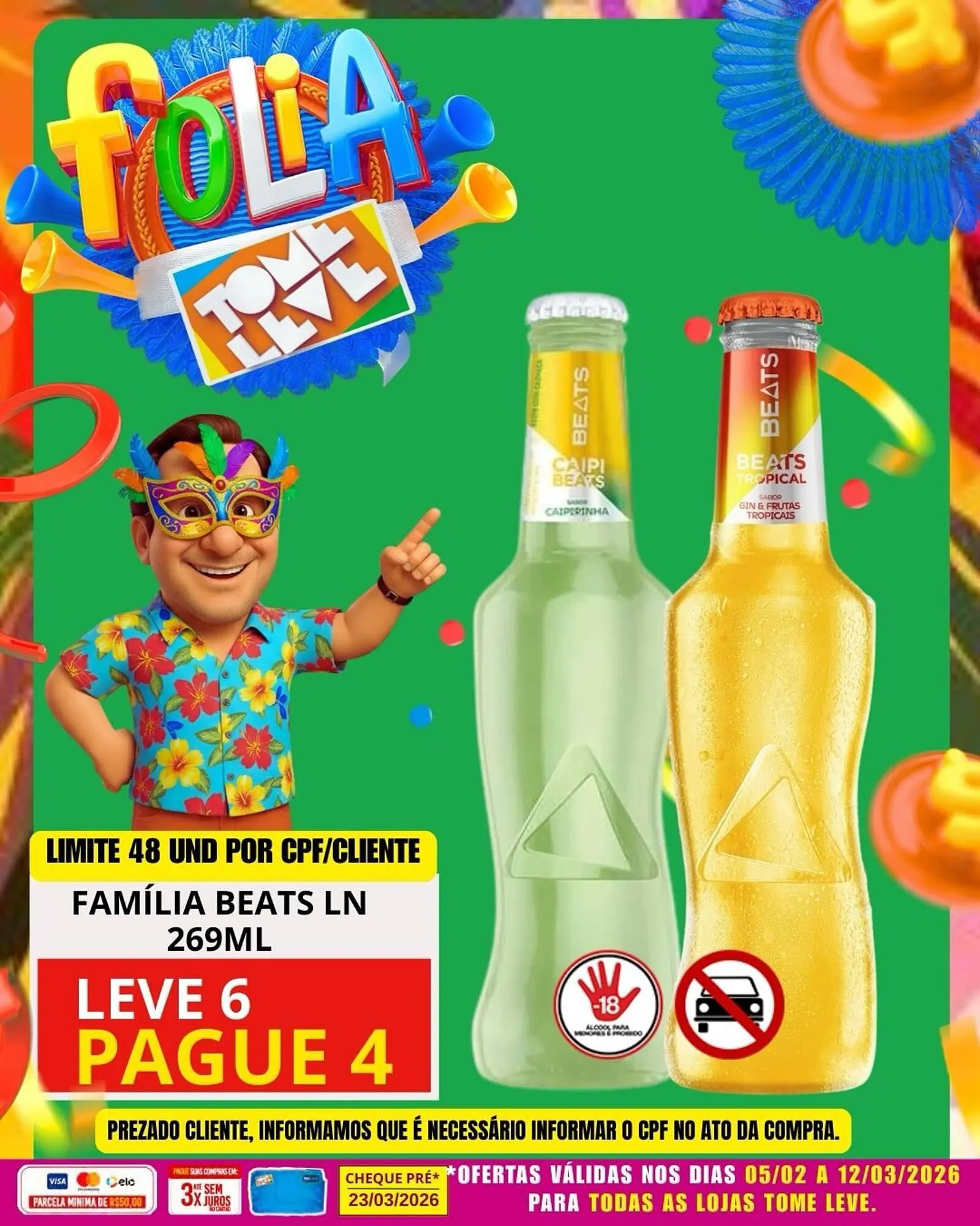 Encarte de Catálogo Tome Leve 6 de fevereiro até 22 de fevereiro 2026 - Pagina 5