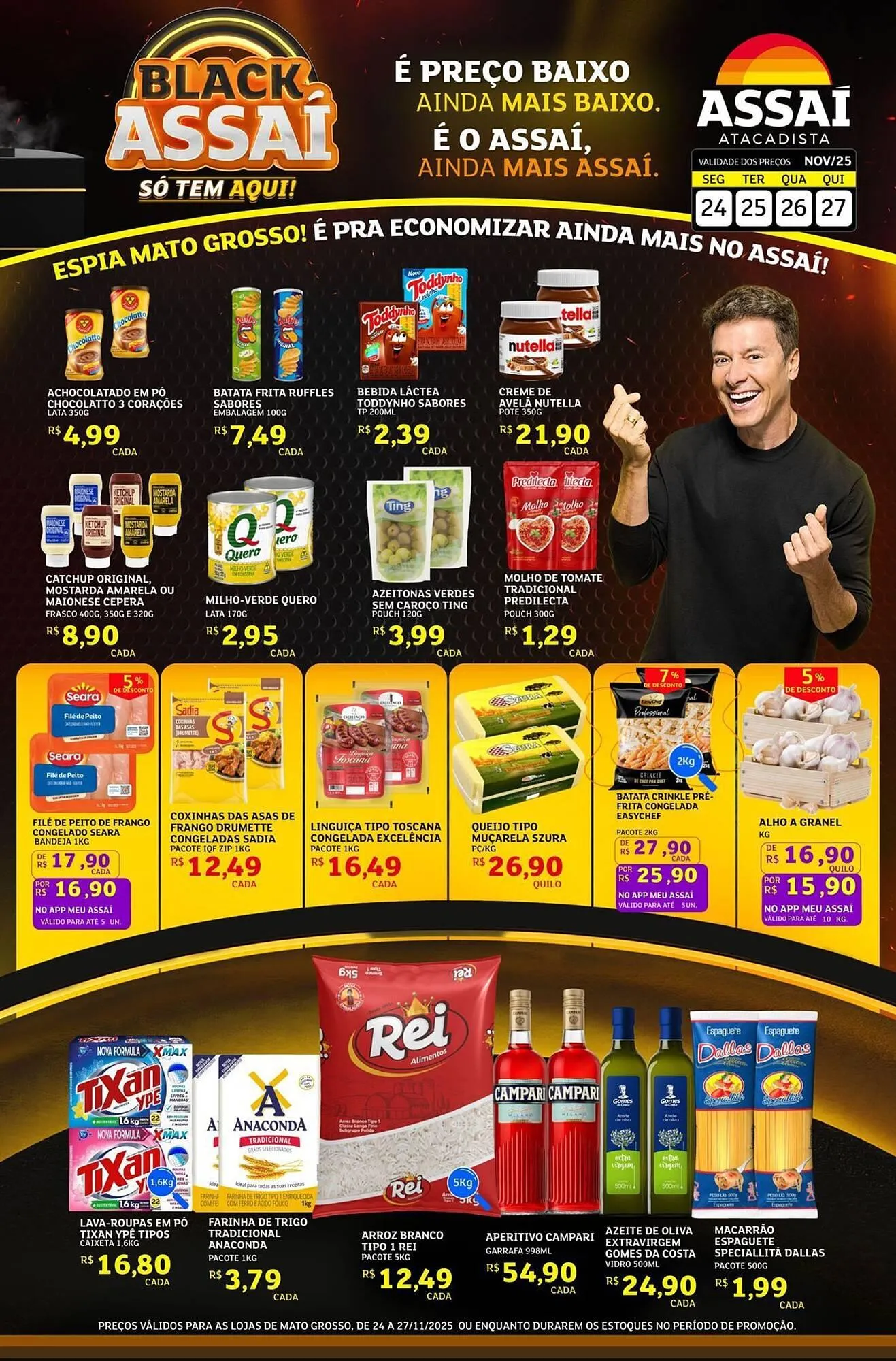 Encarte de Encarte Assaí Atacadista 24 de novembro até 27 de novembro 2025 - Pagina 1