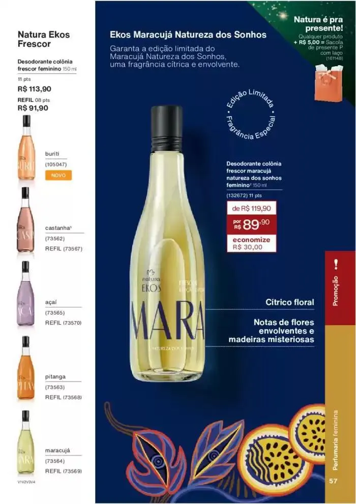 Encarte de Revista Natura Ciclo 18 11 de novembro até 31 de dezembro 2024 - Pagina 112