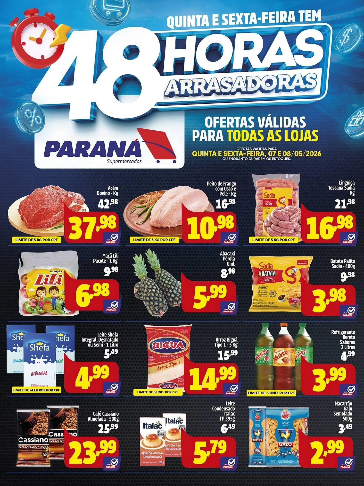 Folheto Supermercado Paraná - 1