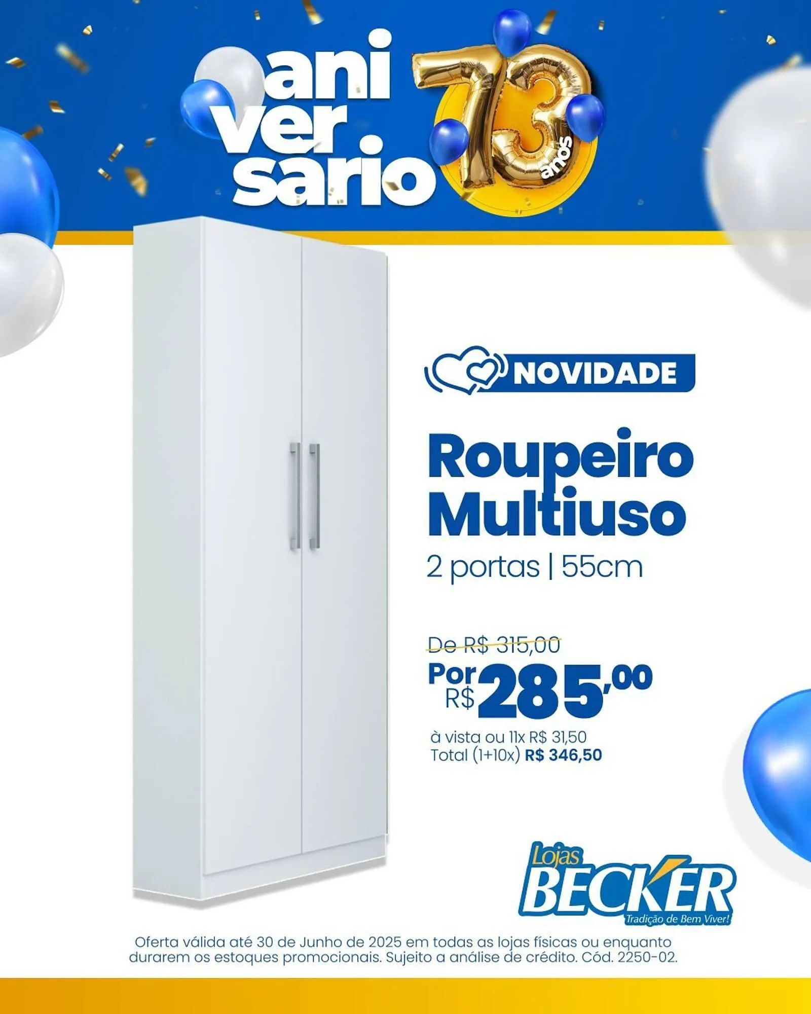 Encarte de Catálogo Lojas Becker 17 de junho até 21 de junho 2025 - Pagina 3