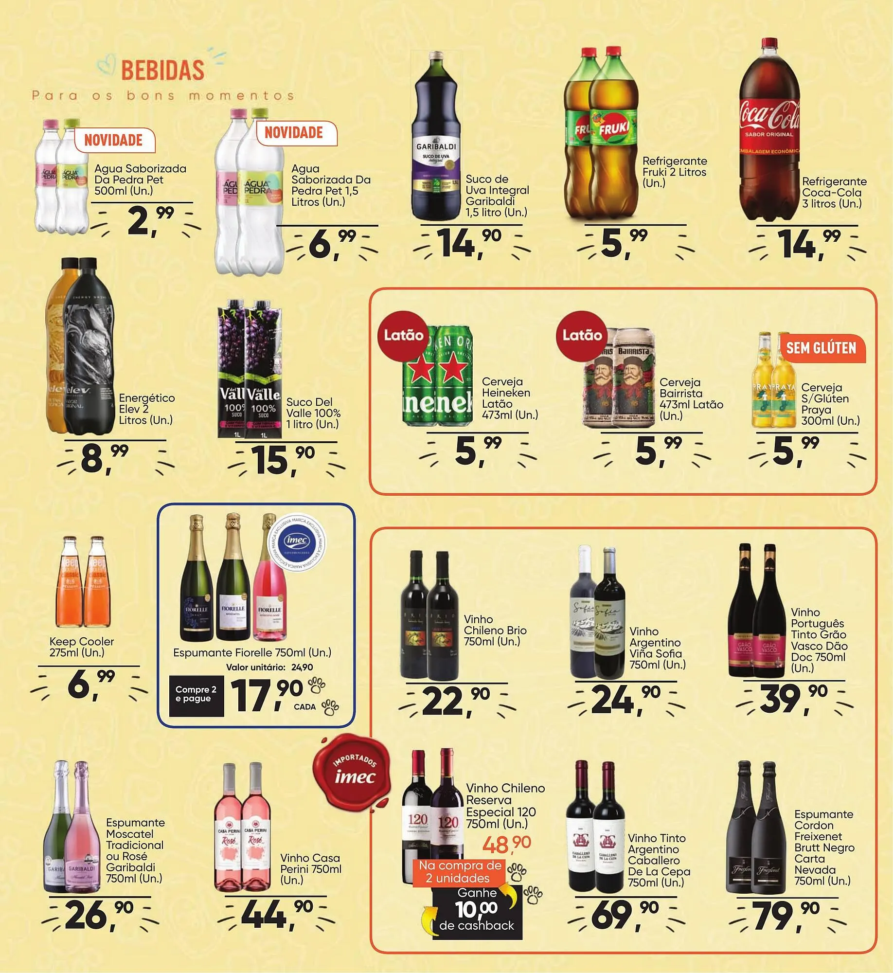 Encarte de Catálogo Imec Supermercados 9 de abril até 26 de abril 2026 - Pagina 12